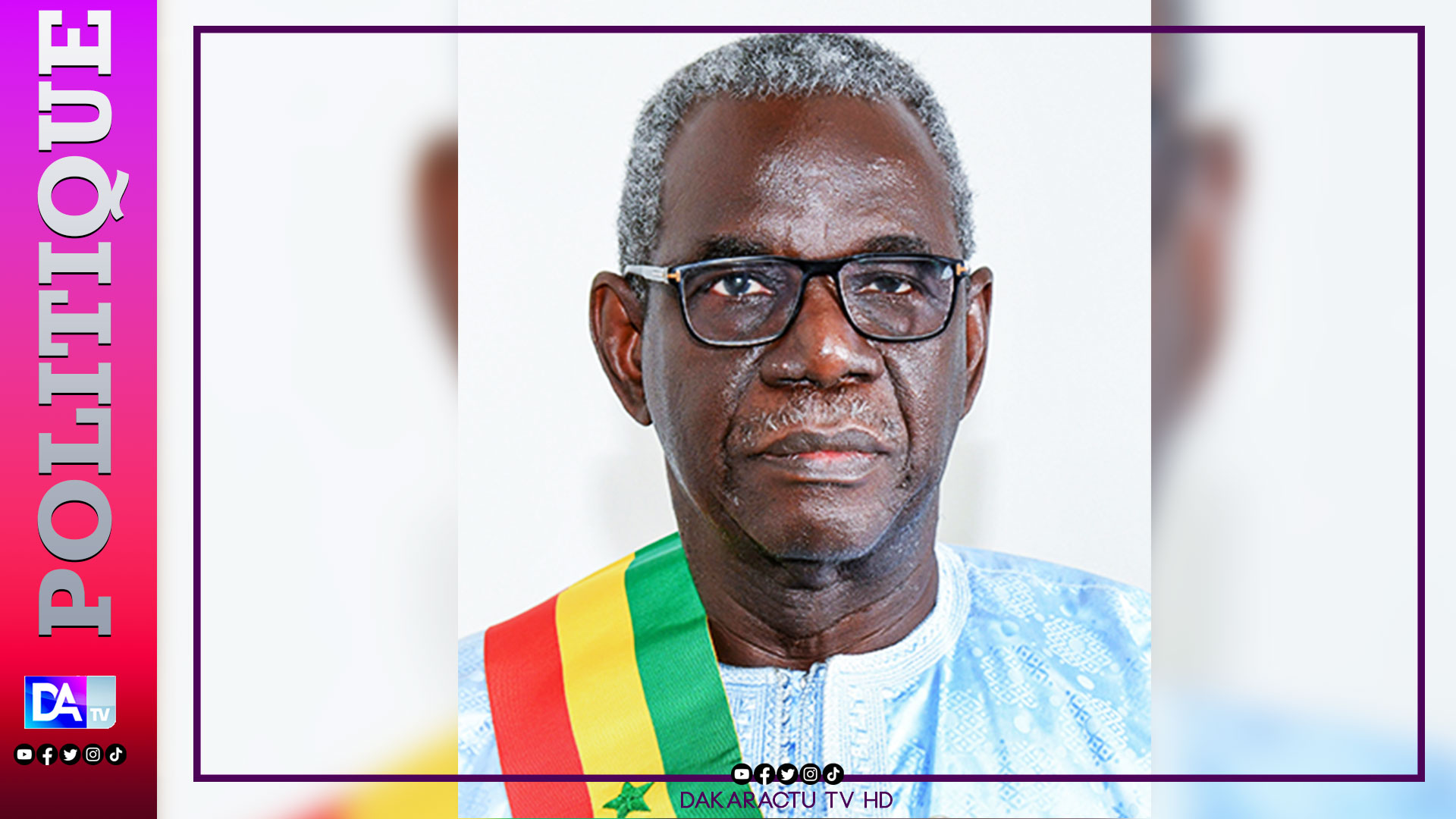 Momna R El Hadji Momar Samb, nouveau ministre de la bonne gouvernance et des ...