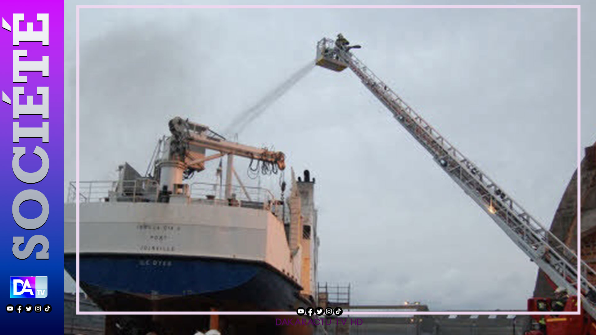 Port de Dakar : Deux chinois meurent calcinés dans l’explosion d’un bateau