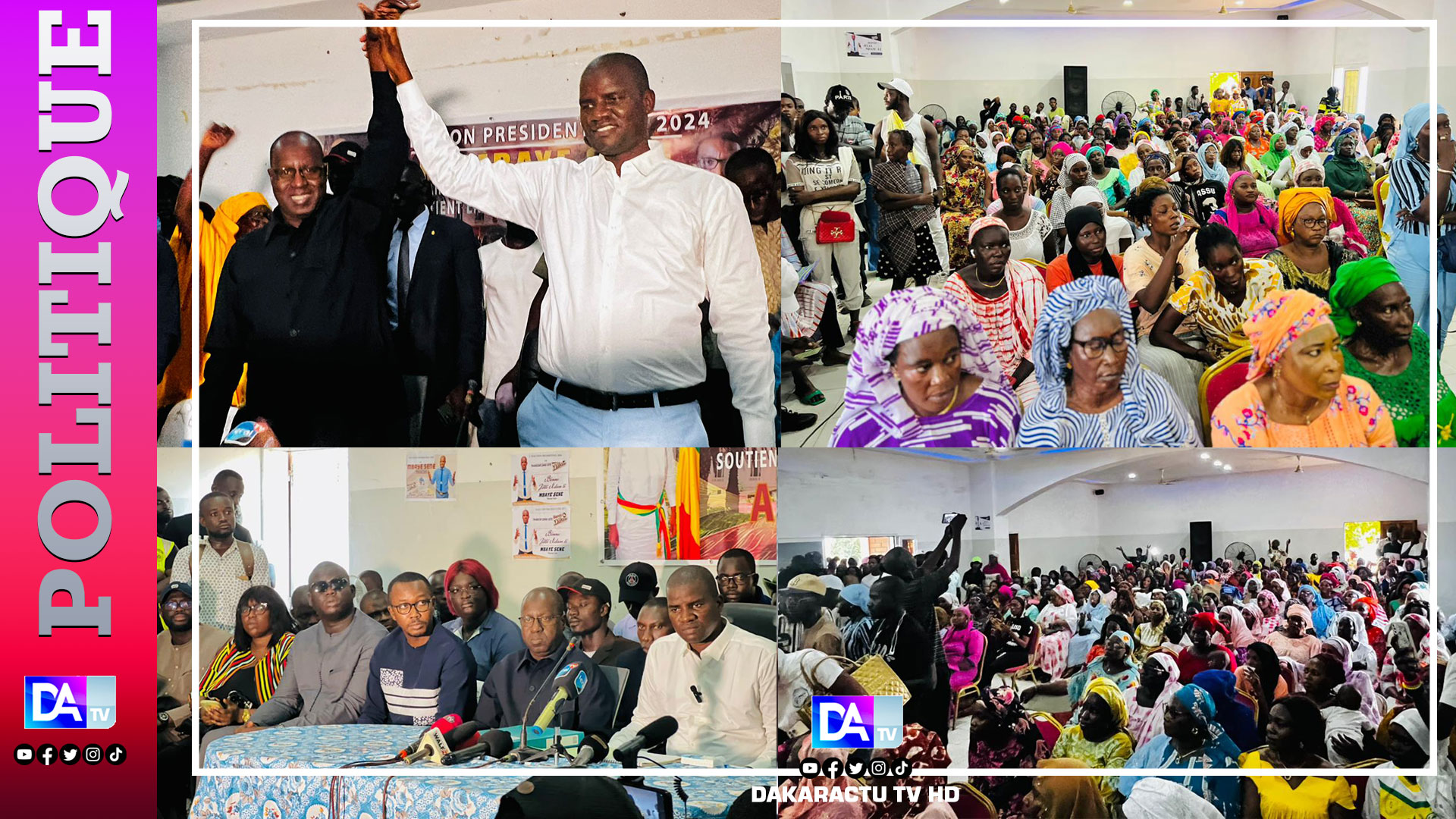 Thiaroye Gare/Présidentielle 2024 : Abdou karim sall déplume Mame Boye Diao en décrochant le maire Mbaye Séne