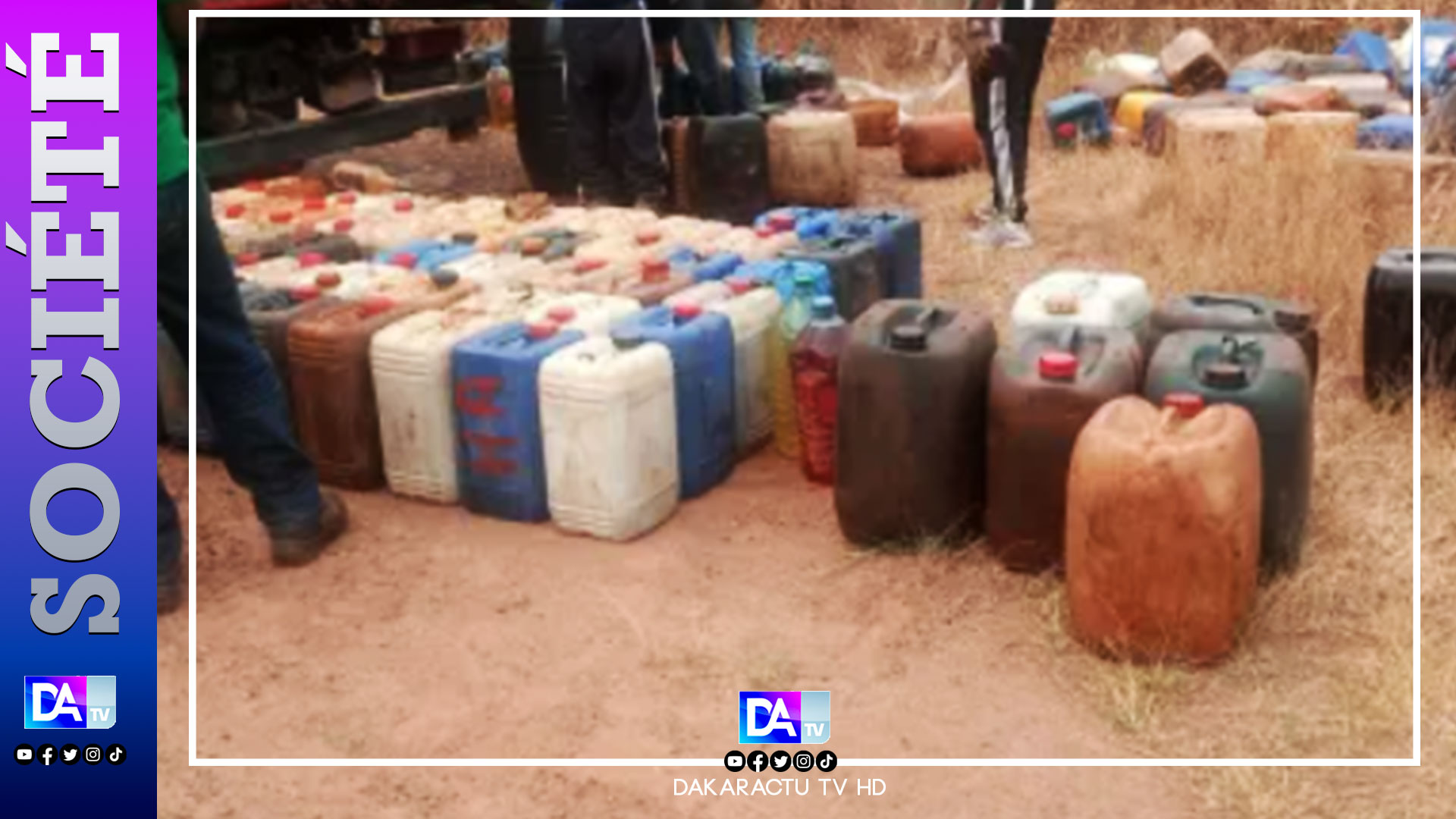 Douanes : Un record de 146.000 litres de carburant saisis