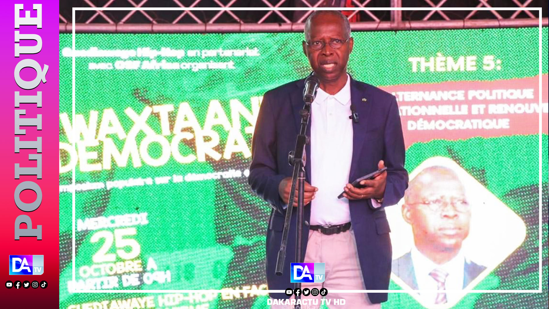 Mahammed Boun Abdallah Dionne à Guédiawaye : « Si je suis élu président, je rendrais à la justice la plénitude de son statut de pouvoir… »