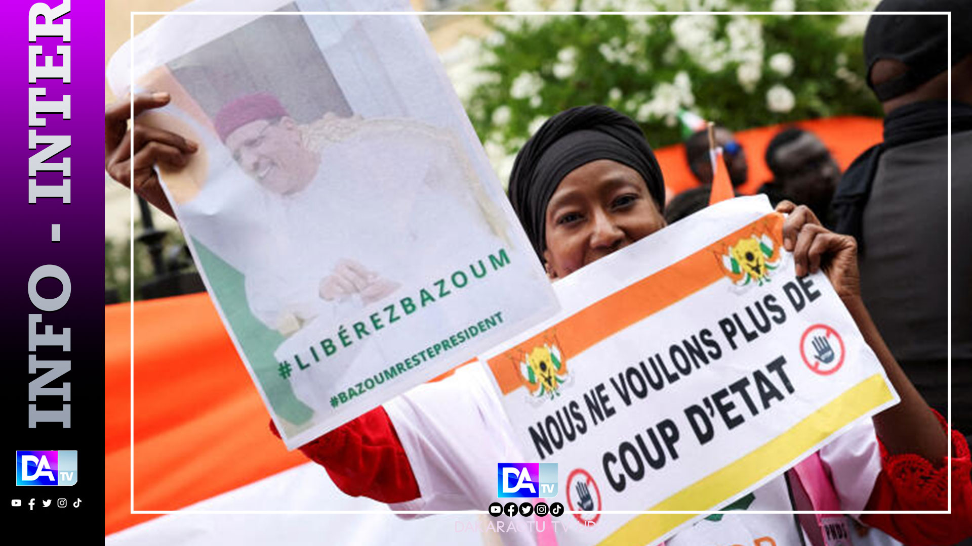 Niger: HRW et Amnesty demandent la libération des détenus "arbitrairement"