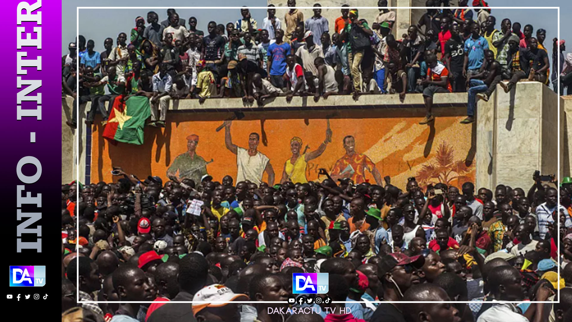 Burkina: une manifestation pour dénoncer des "restrictions de libertés" interdite