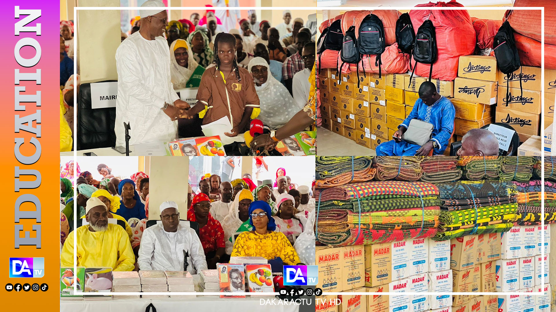 Commune de Mbao/Année scolaire 2023-2024: Abdou Karim SALL débloque 15 millions pour les écoles élémentaires et les daaras.
