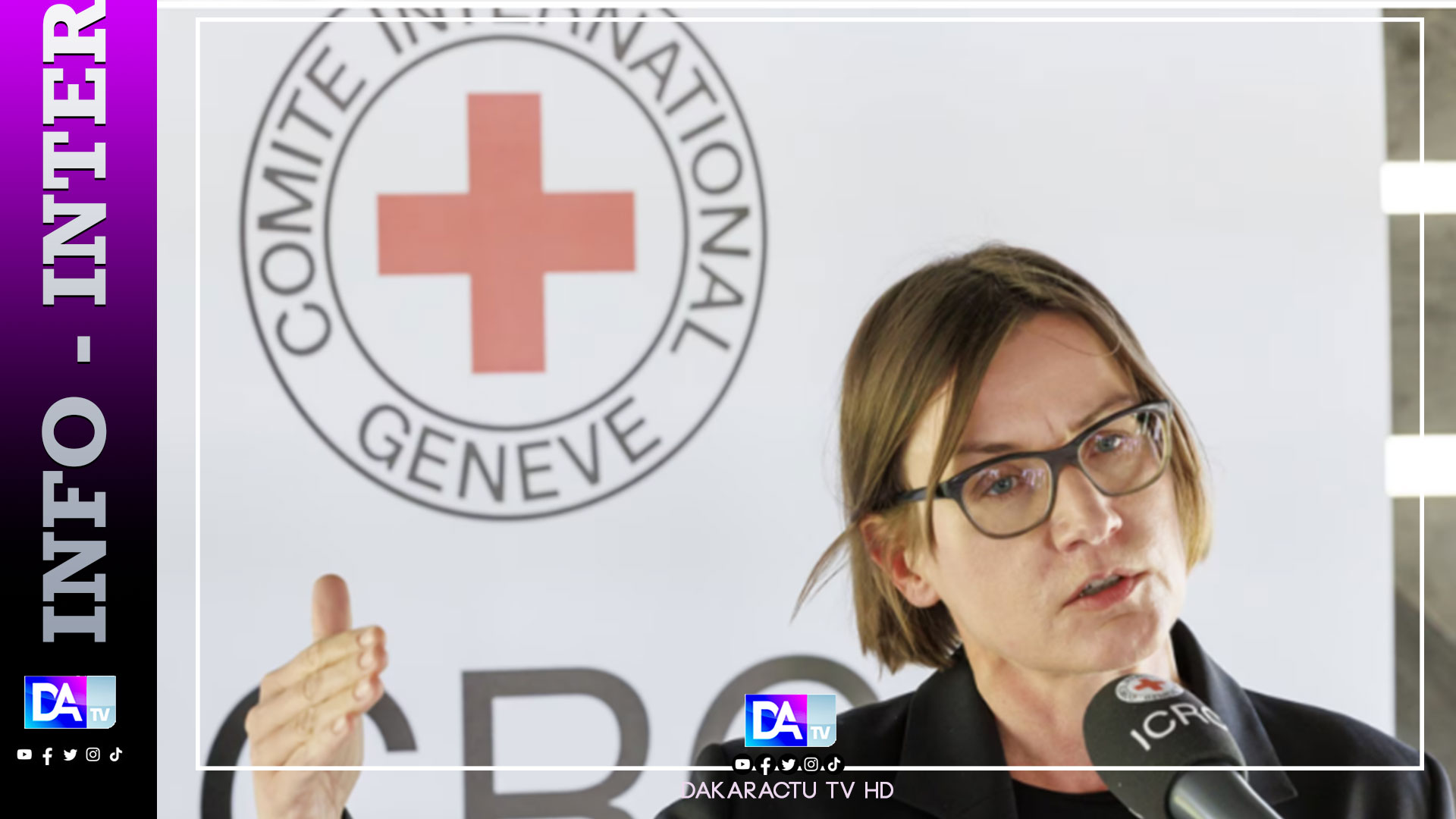 "Le monde ne doit pas tolérer" ce qui se passe à Gaza (présidente du CICR)