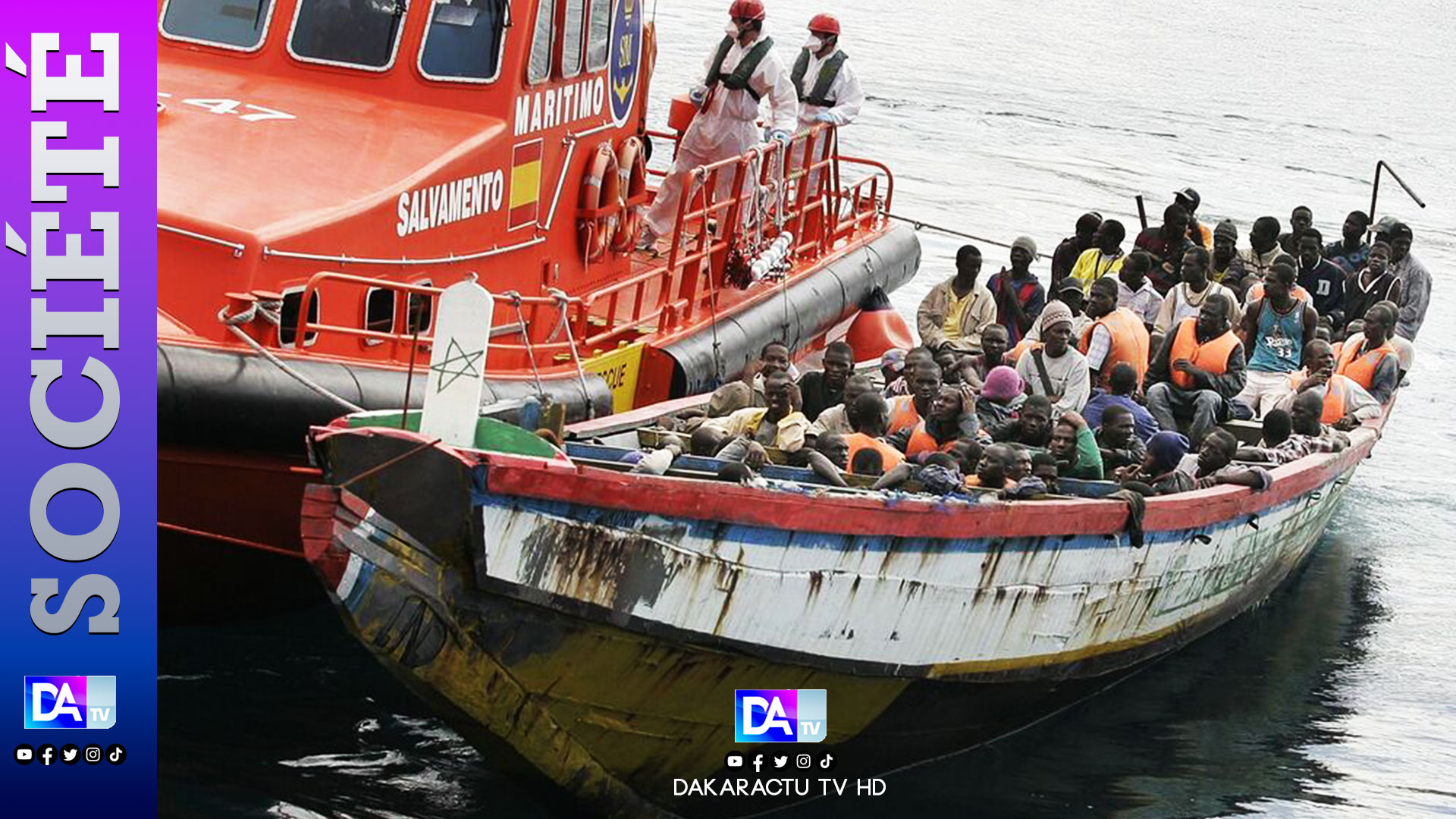 Espagne: 43 migrants clandestins arrivent à Ténérife