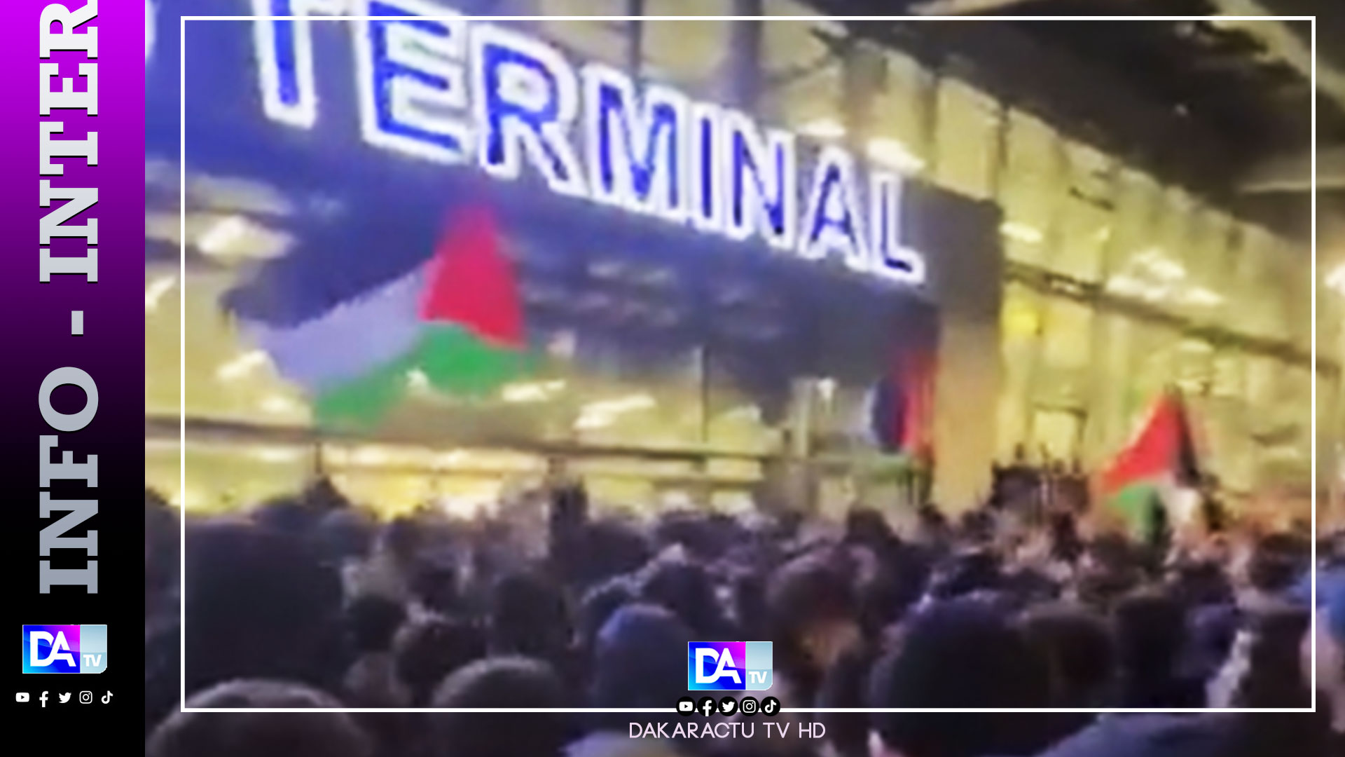 Aéroport pris d'assaut au Daguestan: la situation est "sous contrôle", selon les autorités