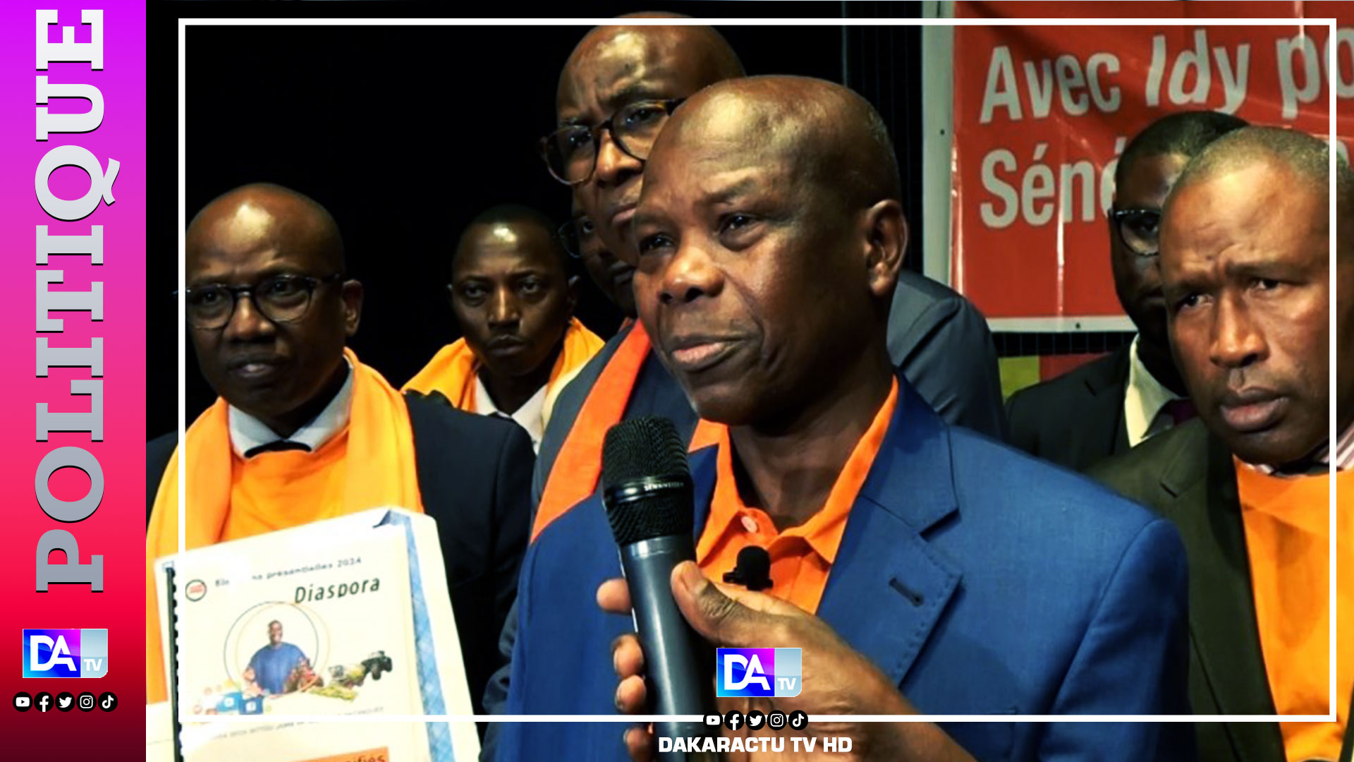 Rewmi France se lance dans la présidentielle de 2024 : « Parrainez et faire parrainer ; voter et faire voter le président Idrissa Seck! »