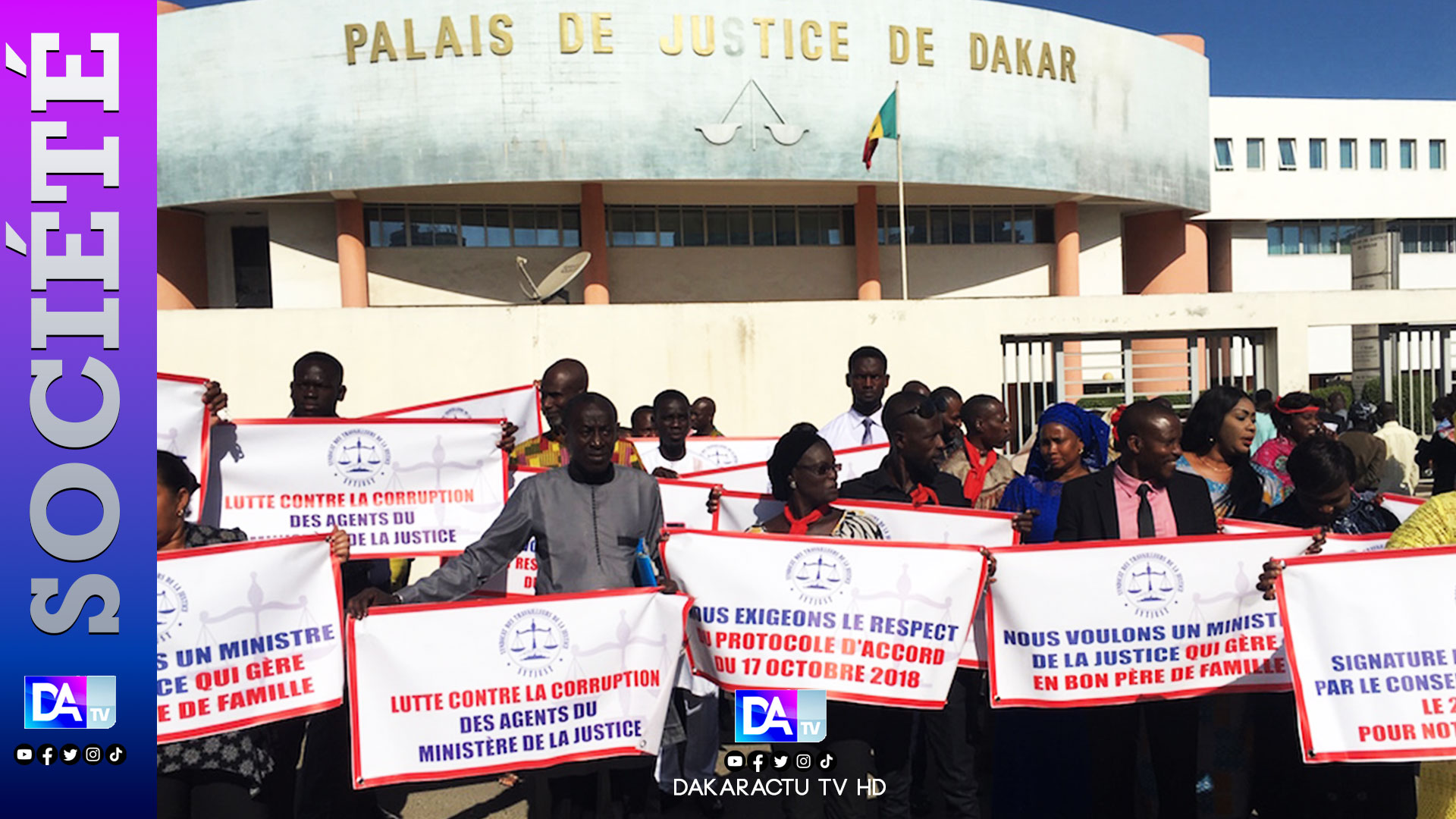 Réforme du statut particulier du cadre des fonctionnaires de la justice : Le Sytjust accuse les agents du ministère de la fonction publique et menace !