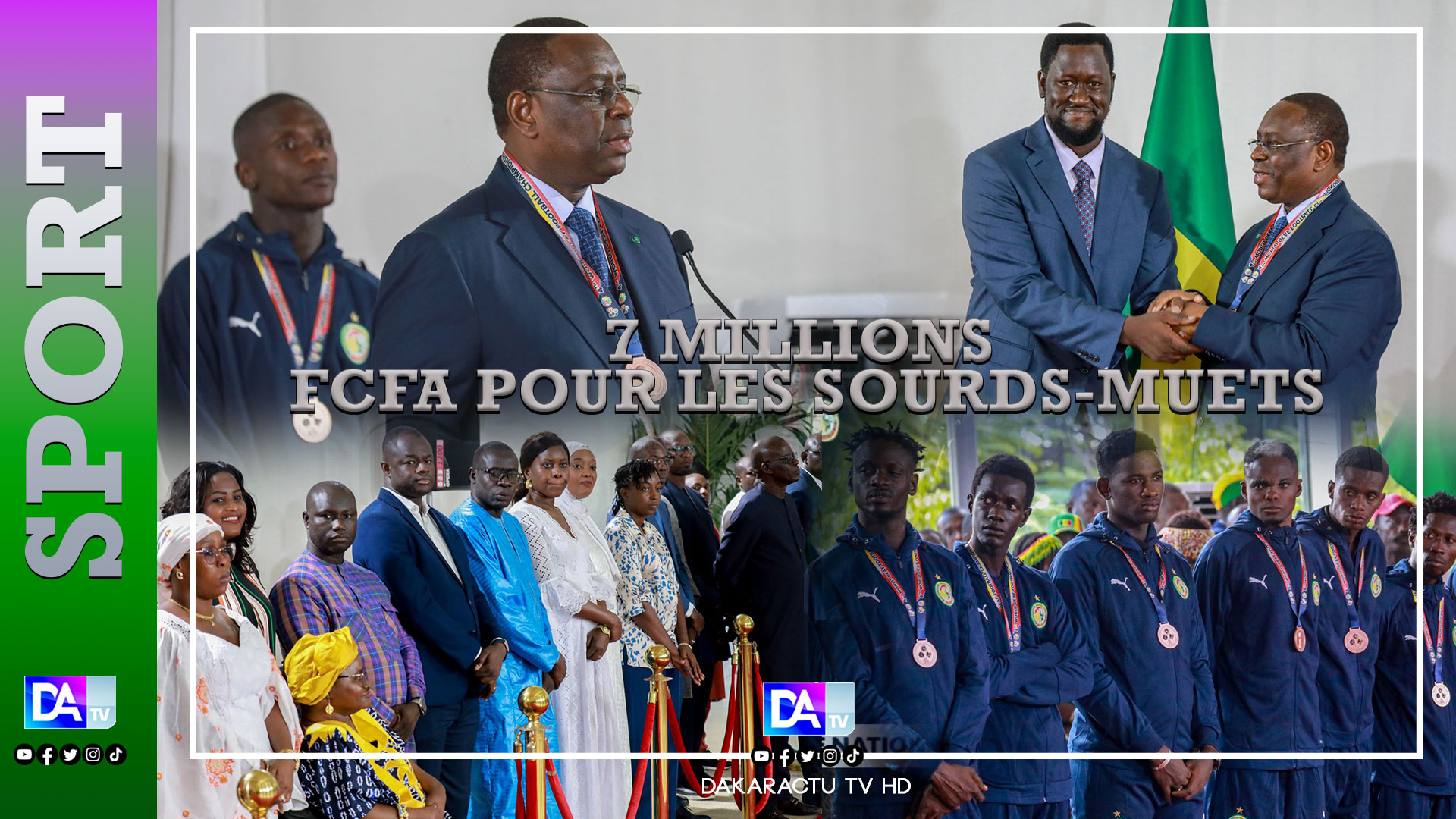 Récompense : Le President Macky Sall et la FSF débloquent 7 millions ...
