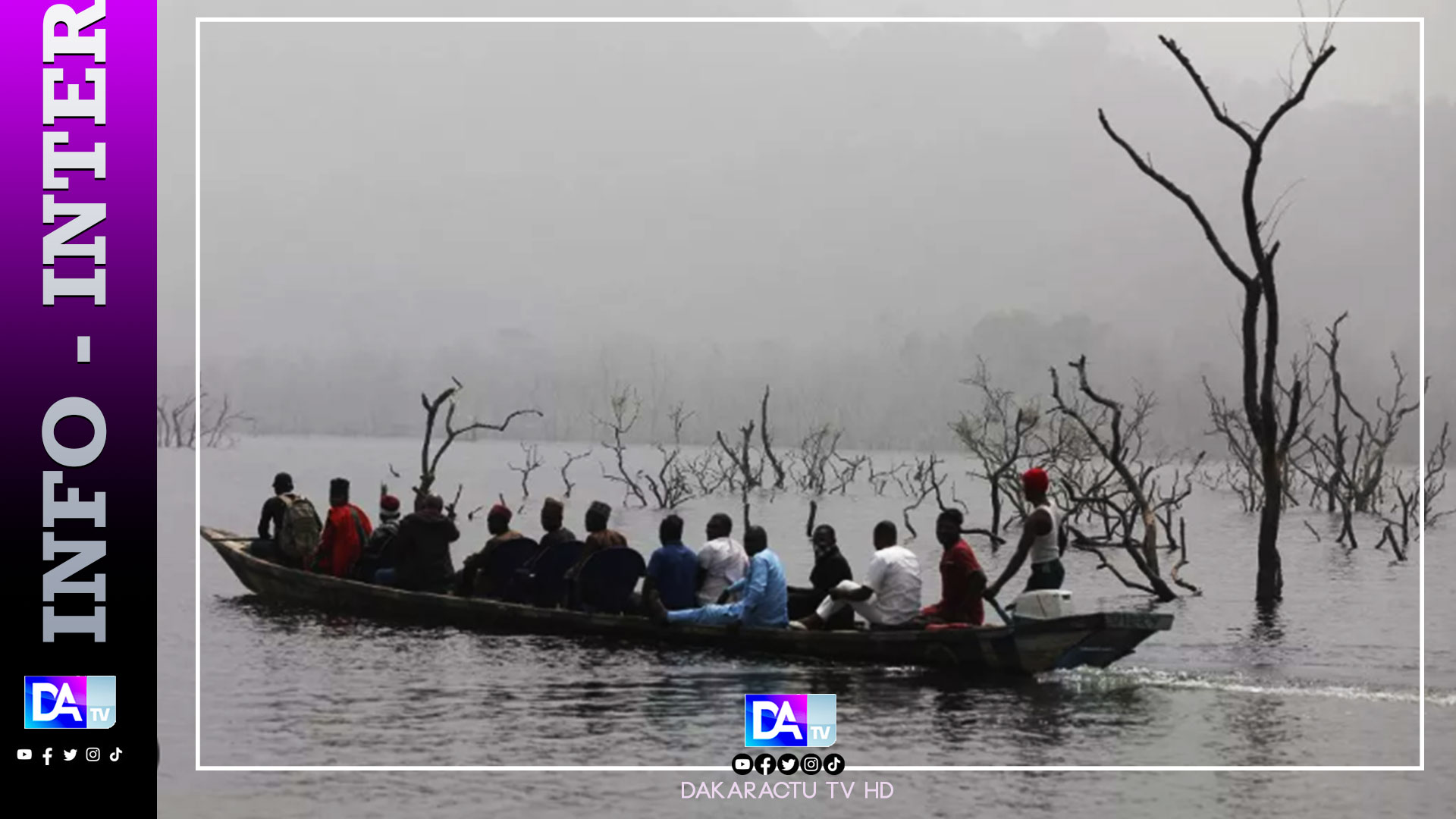 Nigeria : plus de 70 personnes portées disparues dans le naufrage d'un bateau fluvial