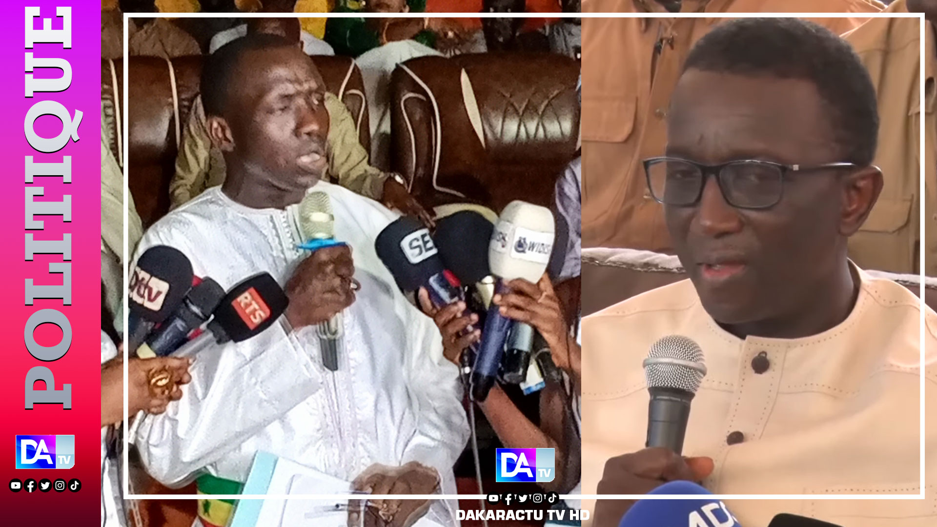 Malicounda : " Ce n'est qu'ensemble qu'on peut poursuivre l'élan du  plan Sénégal émergent...La jeunesse nous voulons être avec vous pour le progrès...(Amadou Ba)