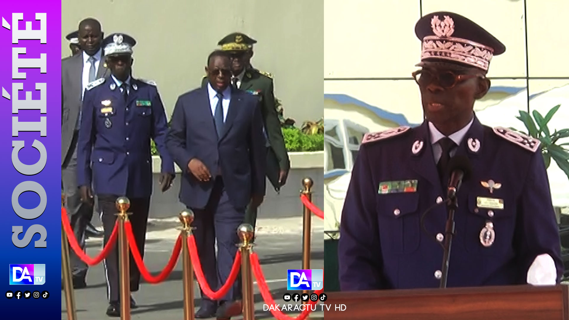 PR Macky Sall au général Moussa Fall: « Cette âme du bon soldat (…) nous la retrouvons en vous. ».