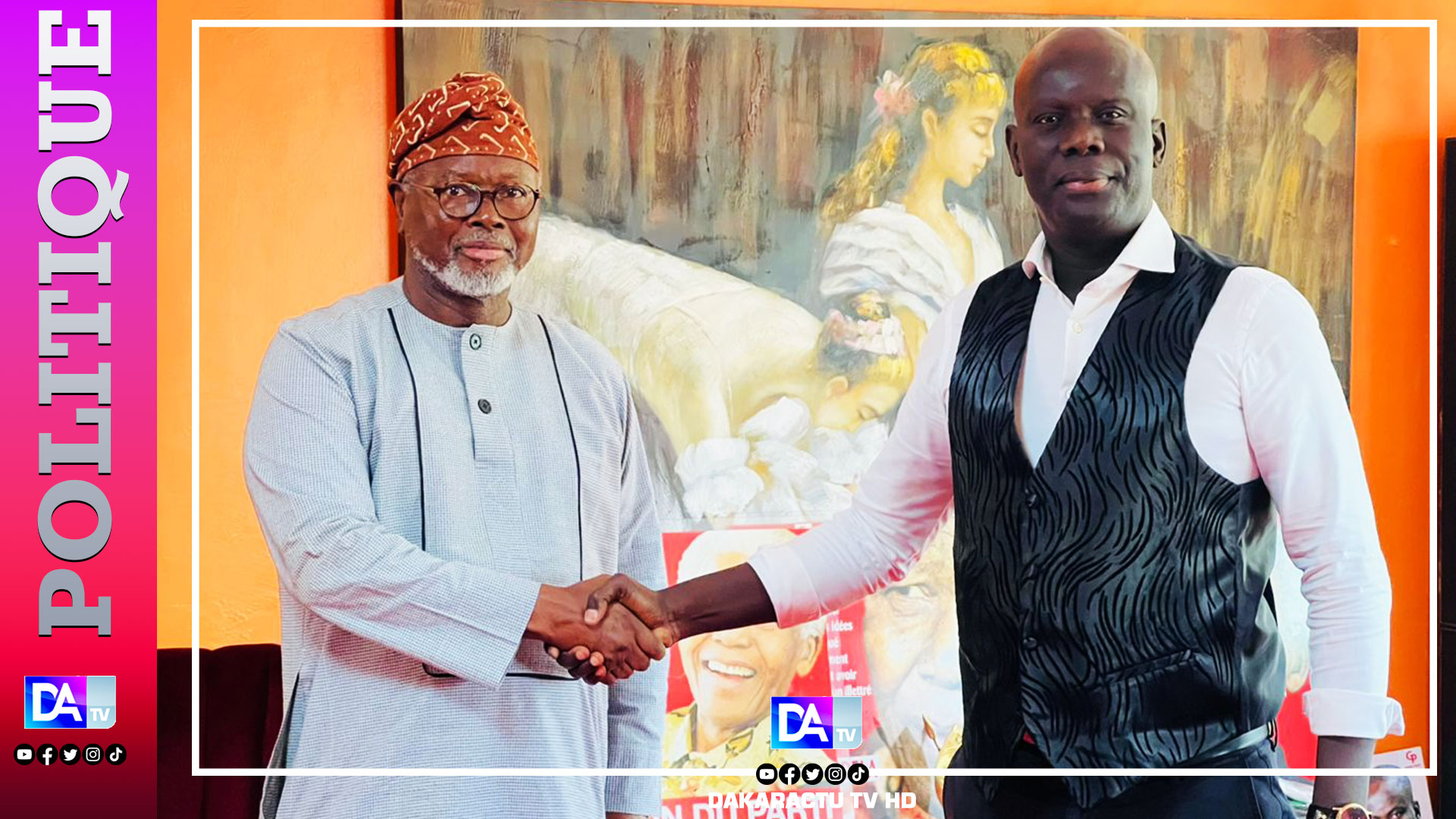 Scrutin présidentiel 2024: Alioune Tine rend visite à Malick Gackou