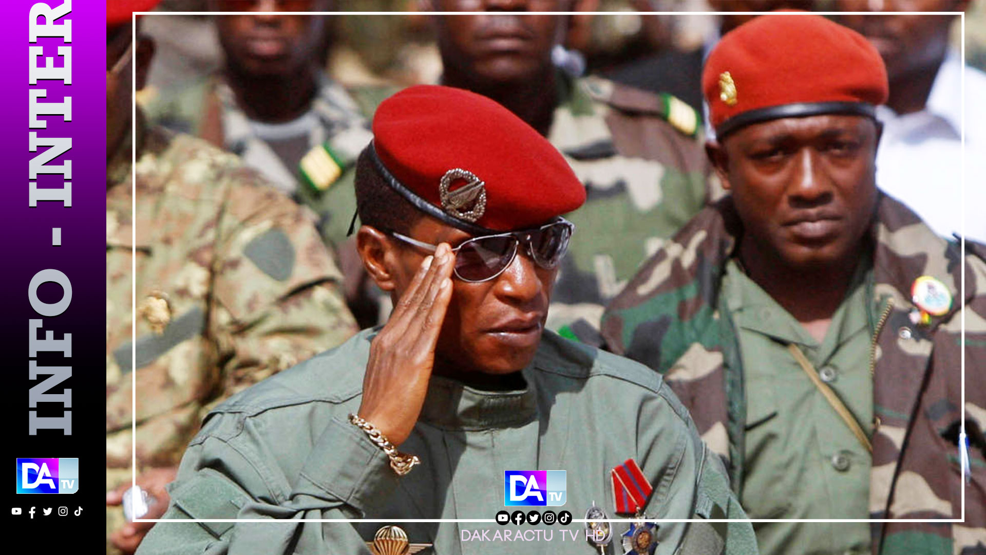 Guinée: Dadis Camara, trajectoire ensanglantée d'un capitaine devenu président