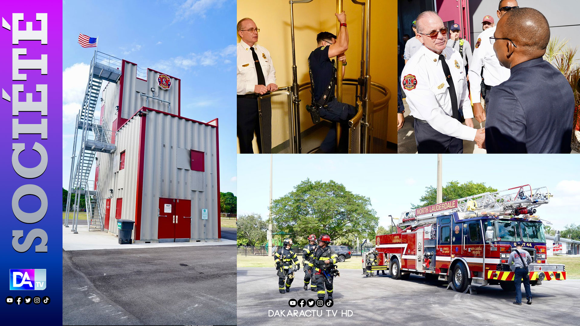 USA / Sauvetage et lutte contre les incendies : La ville de Lauderdale Nord de Miami au chevet des Sapeurs-pompiers des aéroports du Sénégal