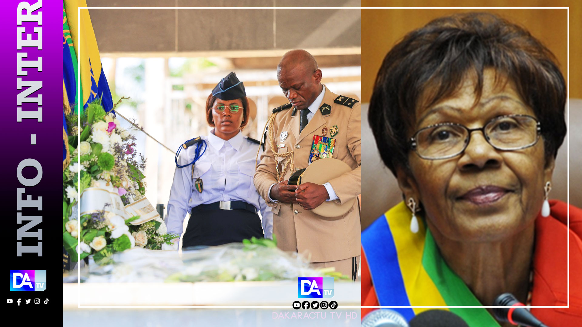 Rose Francine Rogombé reconnue comme 3ème présidente du Gabon, huit ans après sa disparition