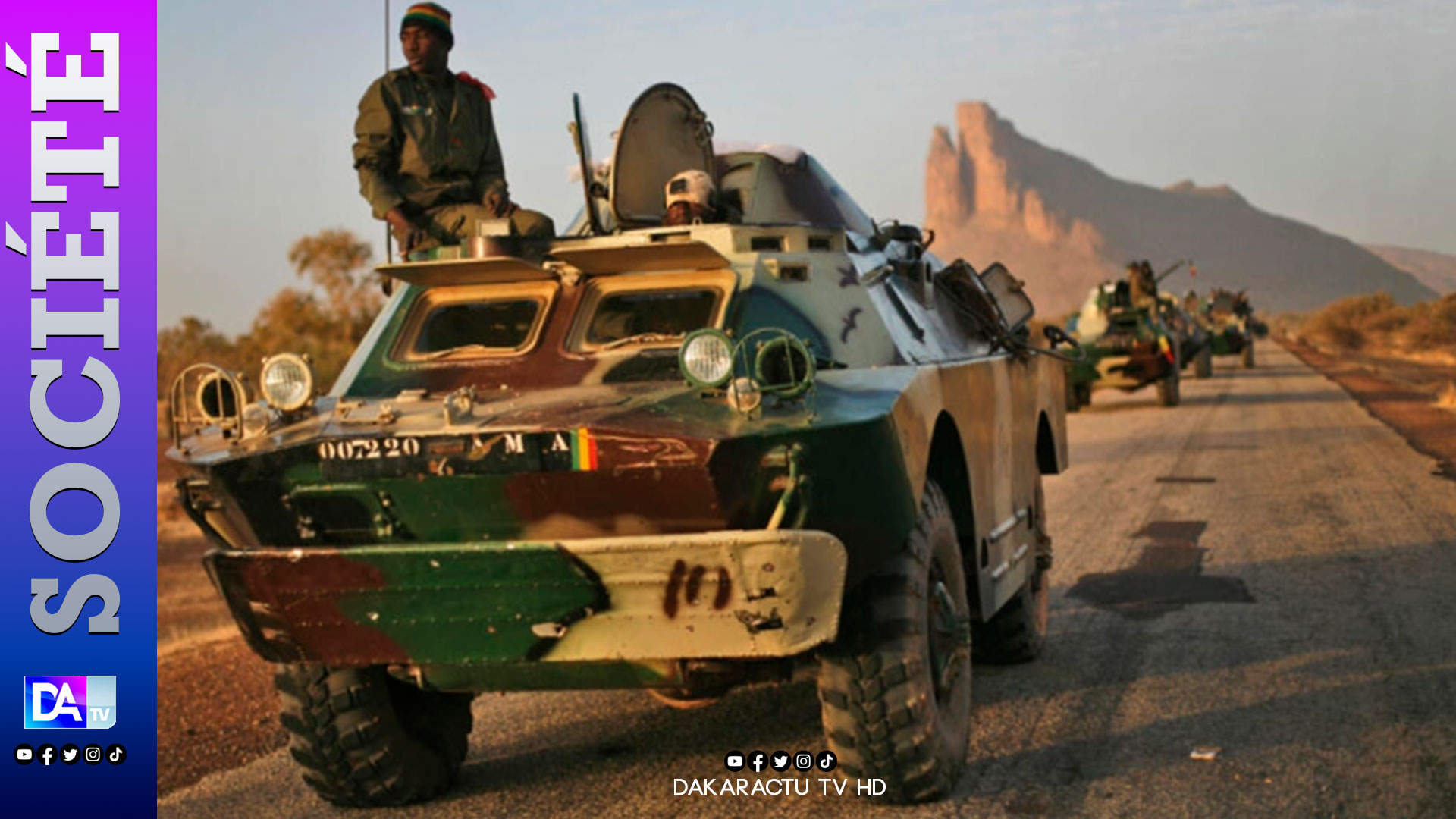 Mali: l'armée se rapproche d'une ville stratégique du nord, combats avec les rebelles