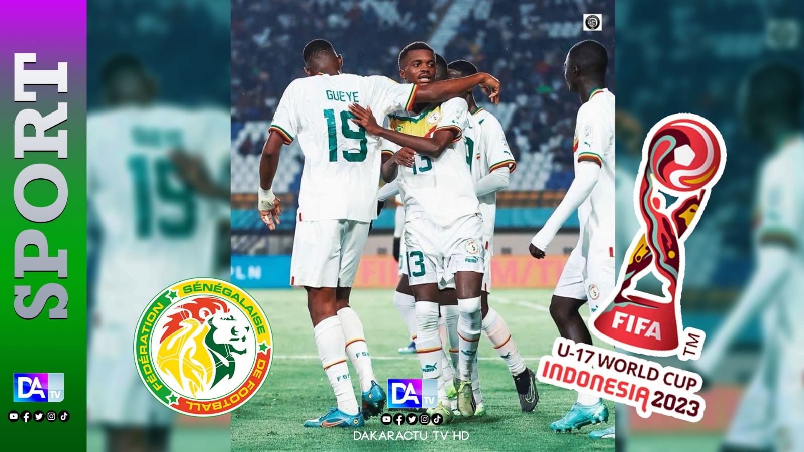 Mondial U17 : Avec un triplé de Idrissa Guéye, le Sénégal renverse la Pologne et accède en 8emes de finale !