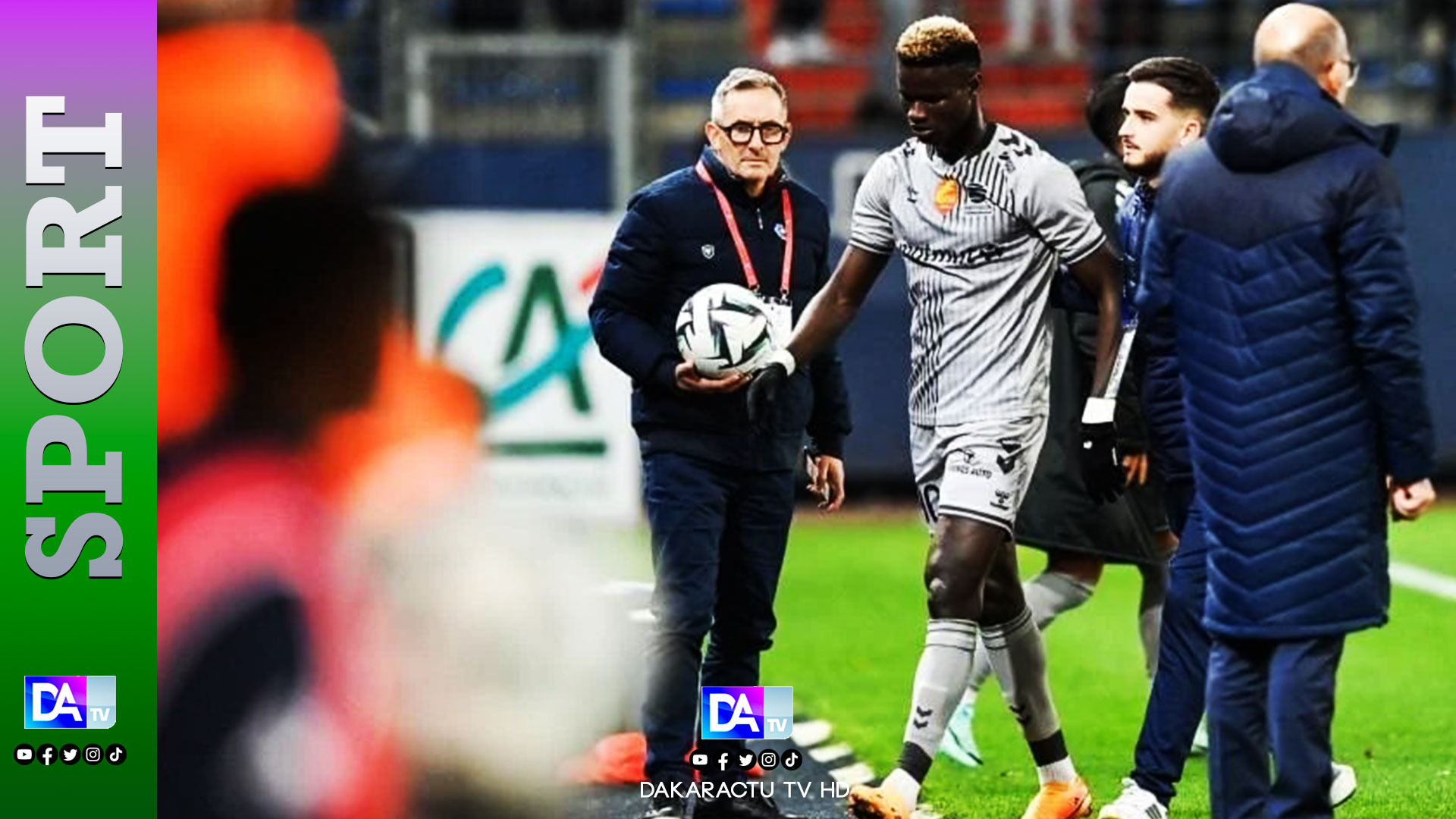 France / Ligue 2 : Le footballeur Pape Ndiaga Yade suspendu plusieurs matches….