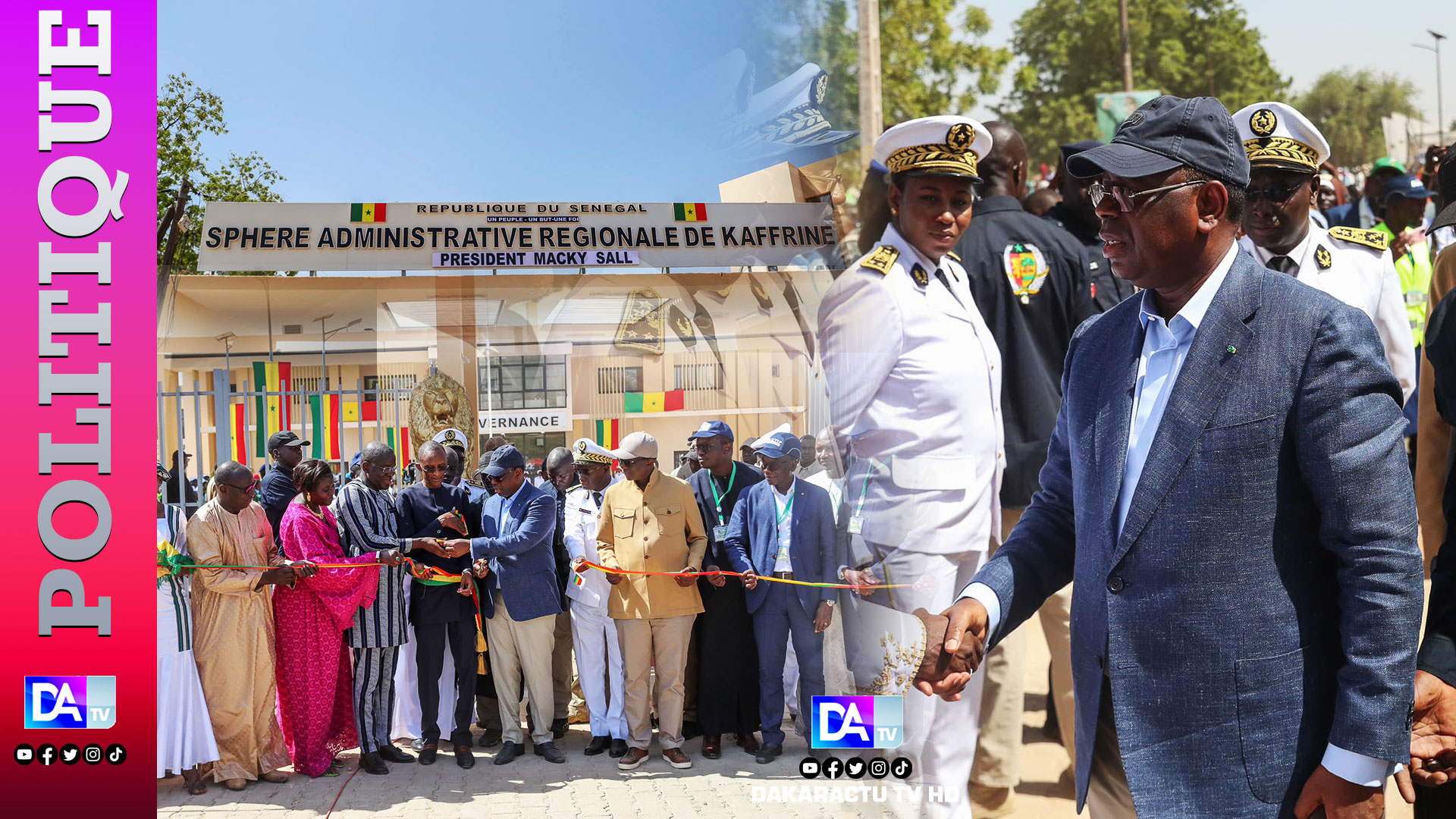 Kaffrine : « Sur les 614 millards prévus pour la période 2024-2026, Macky Sall réajuste et augmente 86 milliards supplémentaires »