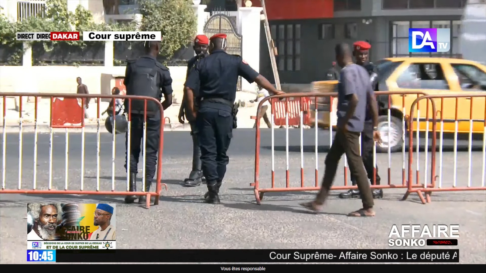 Affaire Sonko devant la Cour suprême : Une pause observée, délibéré attendu à 16h30