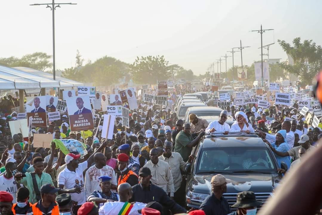 Tournée économique: Fatick, terre natale de Macky Sall, accueille le couple présidentiel