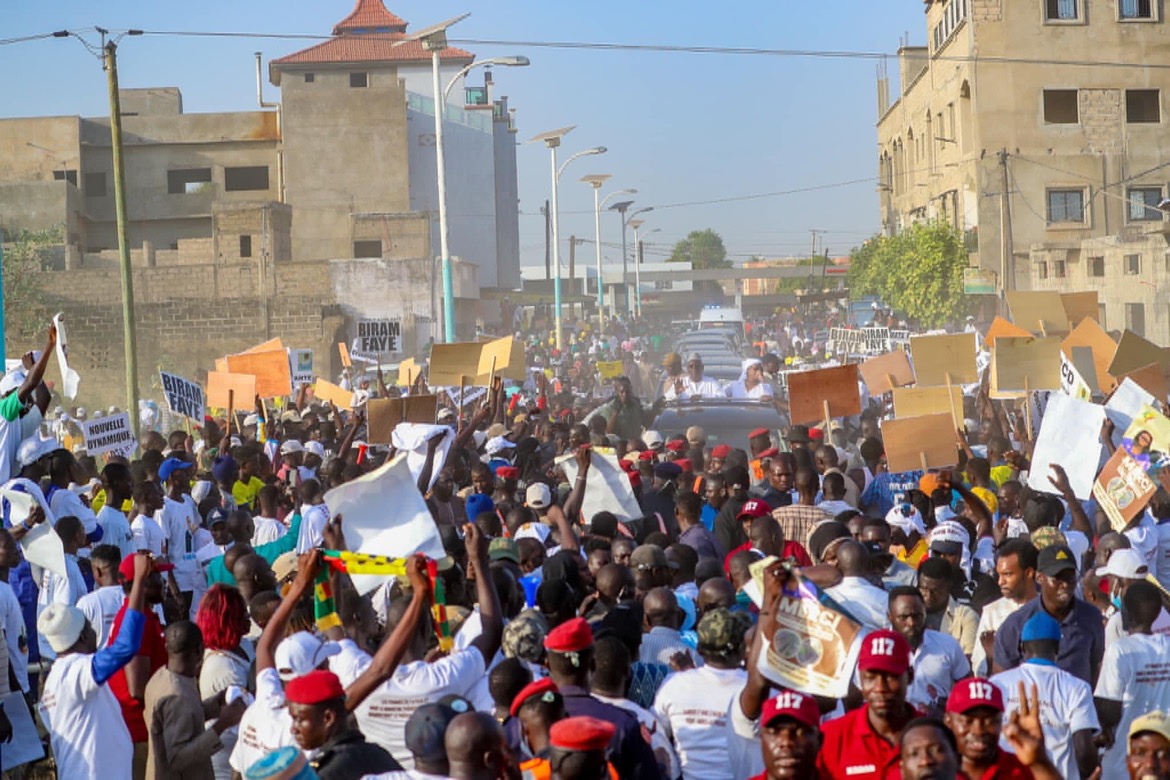 Tournée économique: Fatick, terre natale de Macky Sall, accueille le couple présidentiel