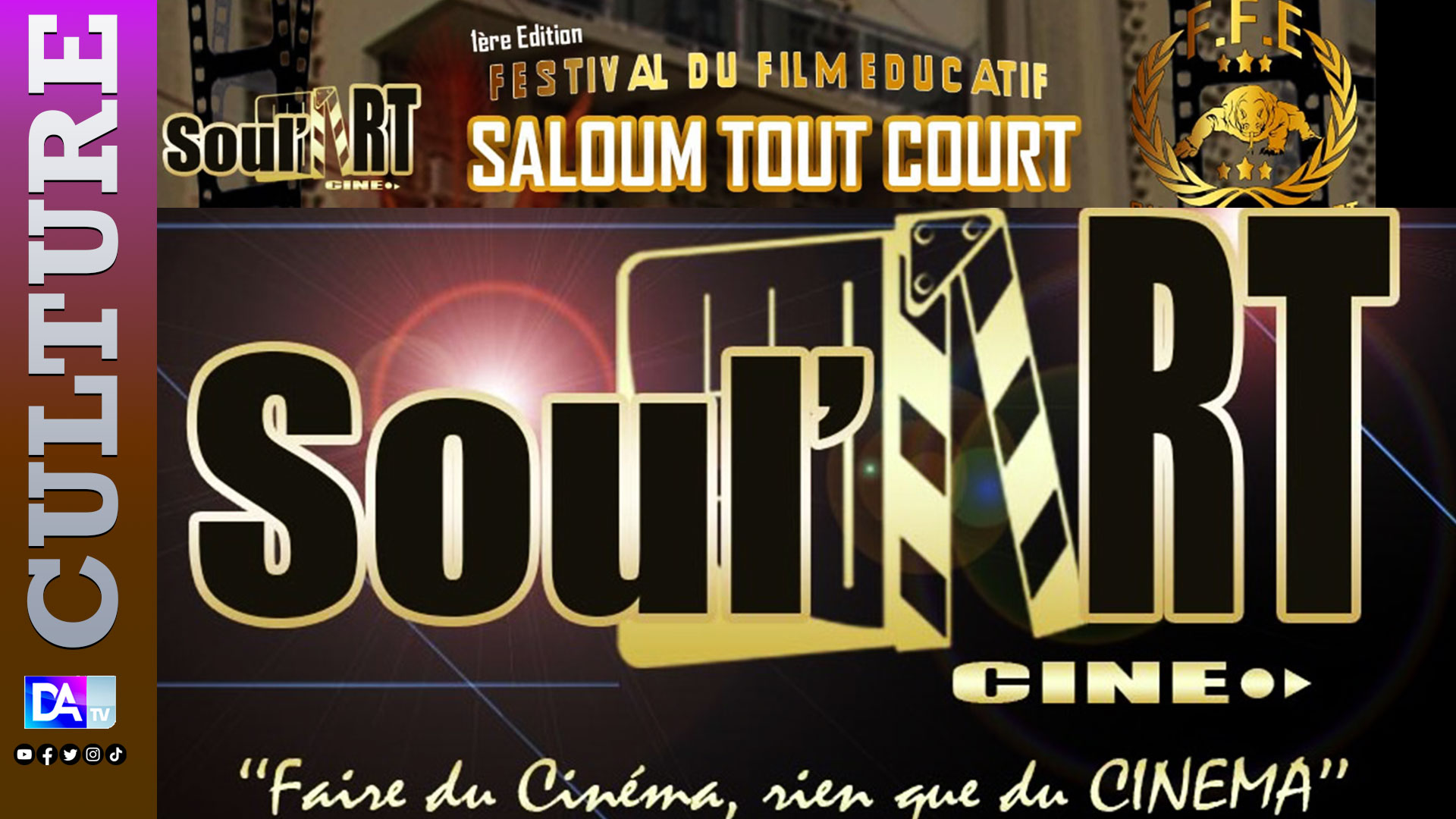 Festival Saloum Tout Court : Les films éducatifs préparés à dominer le grand écran.