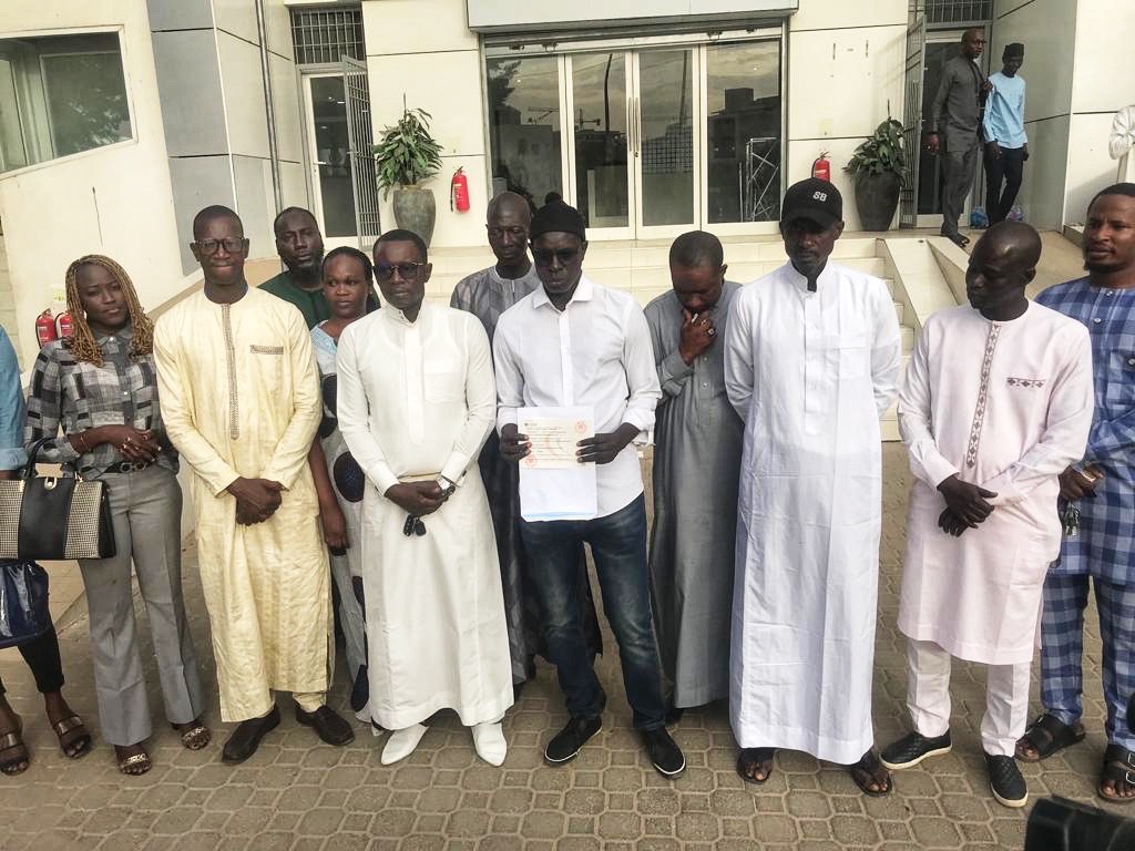 Présidentielle 2024 : Le Professeur Daouda Ndiaye a déposé sa caution