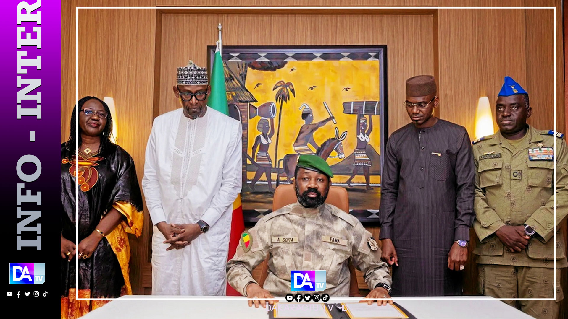 Les chefs de la diplomatie du Mali, Niger et Burkina Faso proposent une