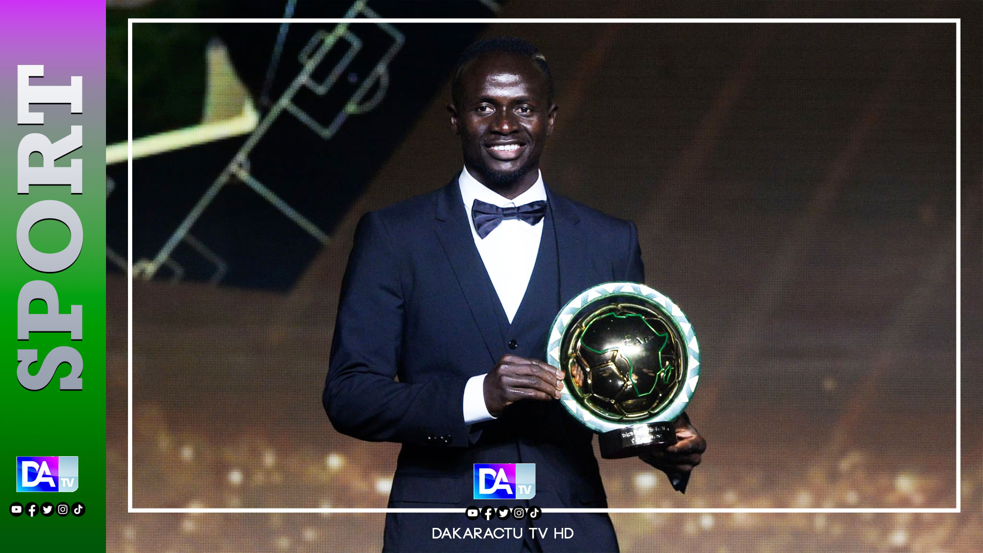 CAF Awards 2023 : Sadio Mané absent du top 3 !