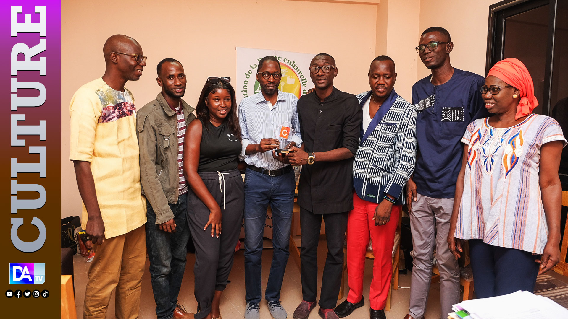 Prix Cultura 2023 : La presse Culturelle du Sénégal a reçu son trophée, ce jeudi