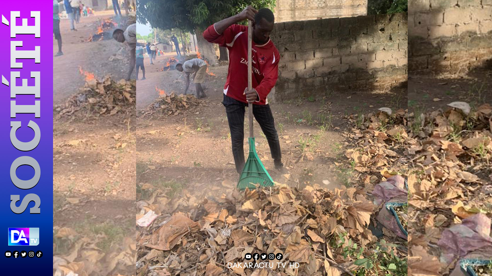 KOLDA : Le SDP (sentinelle pour le développement et le patriotisme) en investissement humain au marché de Sinthiang Tountouroung...