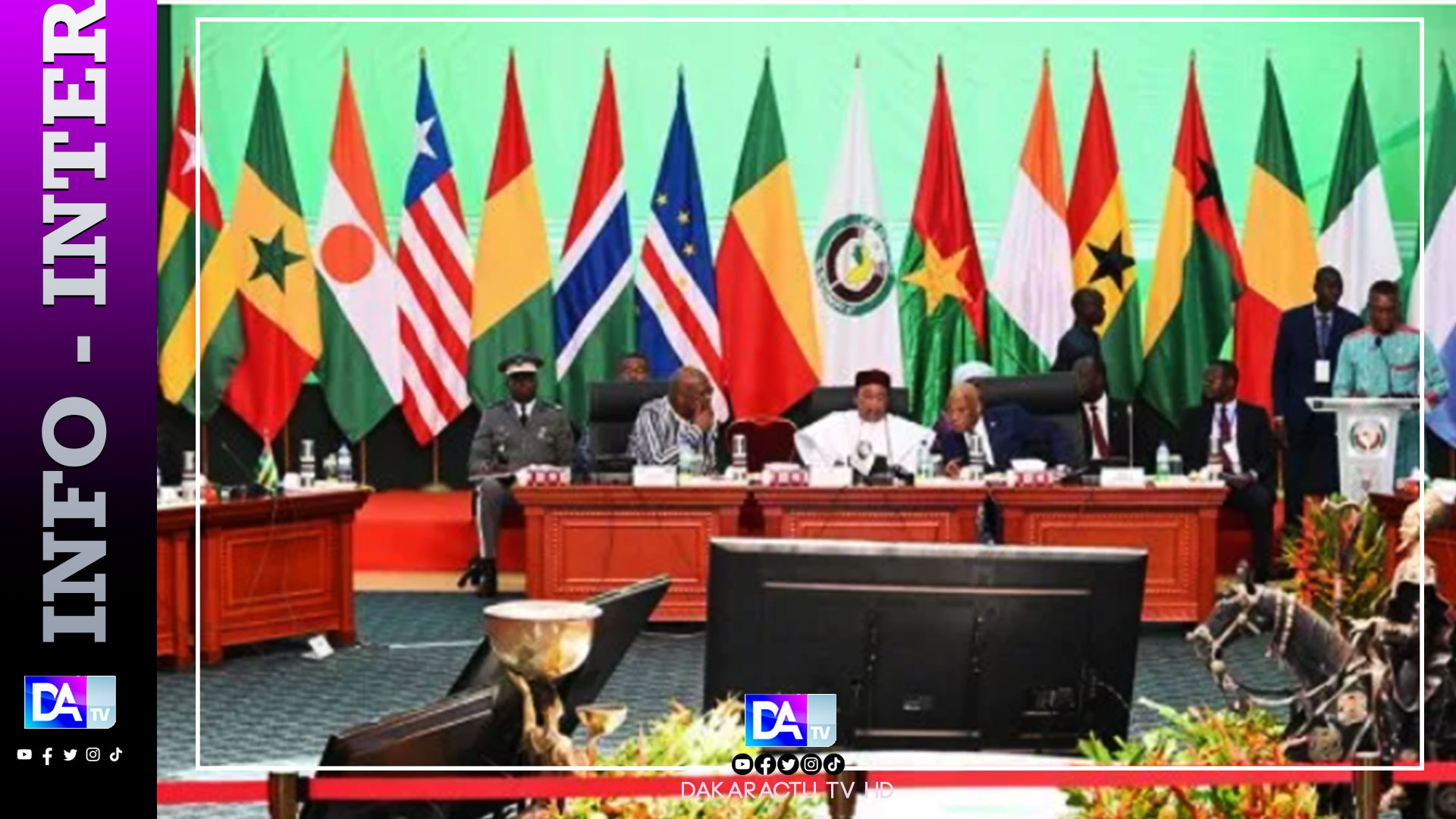 Niger: La CEDEAO pose des conditions pour l'assouplissement de ses sanctions