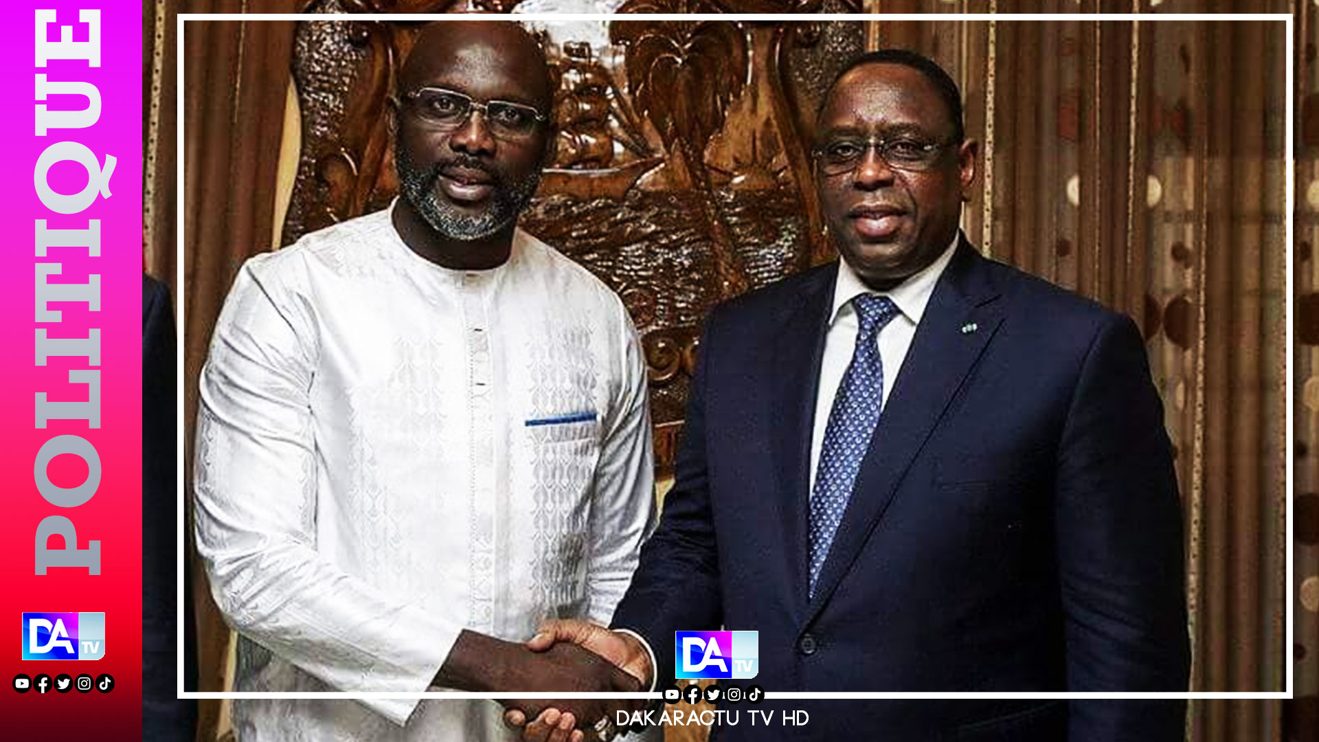 CEDEAO: Les chefs d’État et de gouvernement rendent un vibrant hommage au président Macky Sall et à Georges Manneh Weah