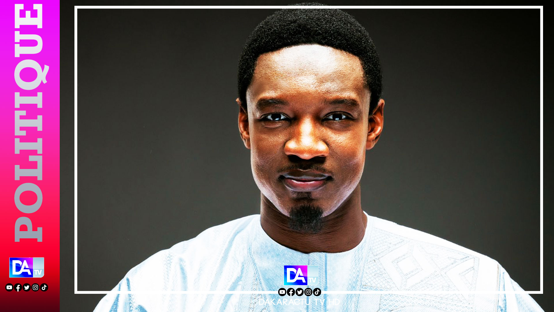 Présidentielle 2024 : Papa Djibril Fall dévoile son spécimen et dépose son dossier au conseil constitutionnel