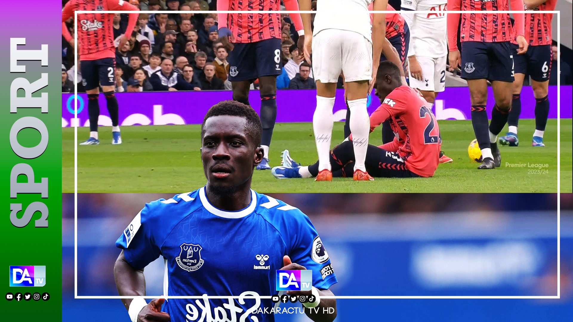 Football : Nouveau coup dur pour les Lions avec la blessure d'Idrissa Gana Guèye