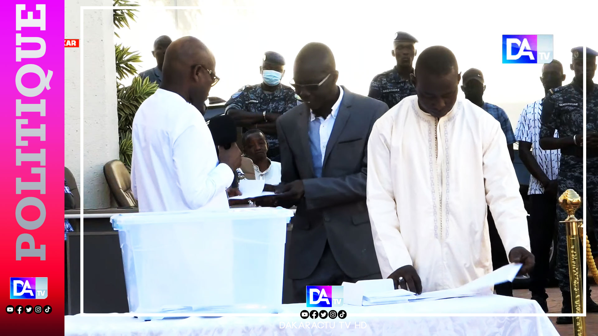 Contrôle des parrainages: Le Conseil Constitutionnel dévoile son  calendrier de vérifications