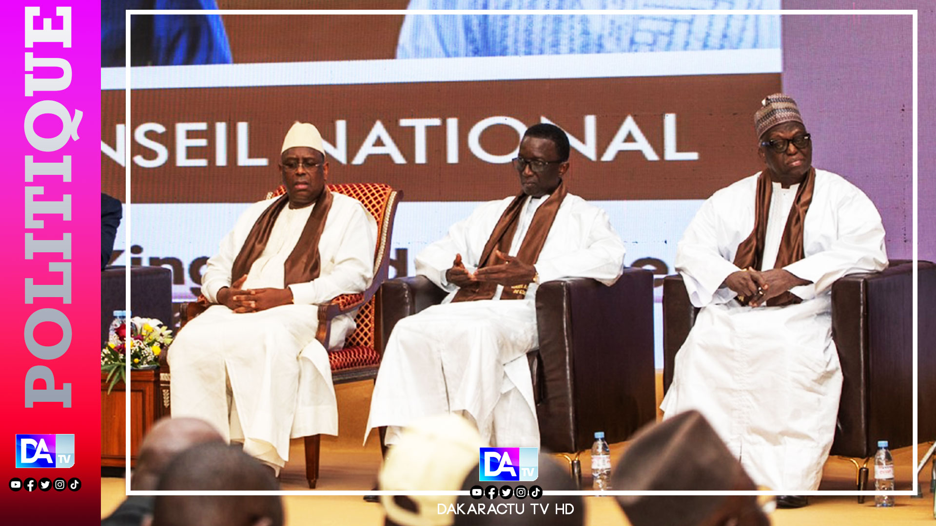 Congrès extraordinaire de l’Apr: Le SEN se félicite de la réussite de l'événement et salue le leadership du Président Macky Sall