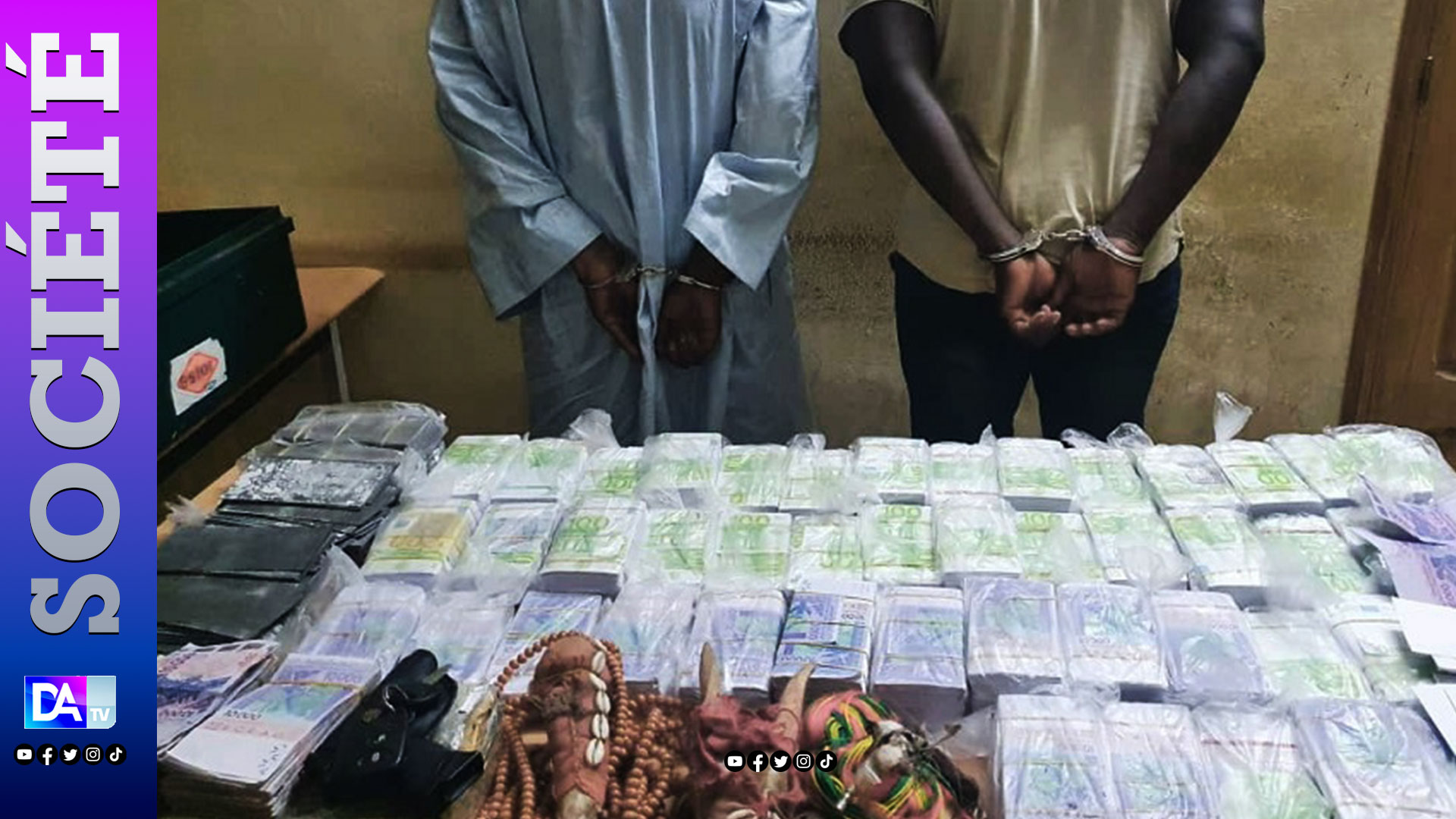 Thies : Un marabout, son Talibé et un imam âgé de 64 ans au cœur d’un trafic de 3 milliards de FCFA en billets noirs