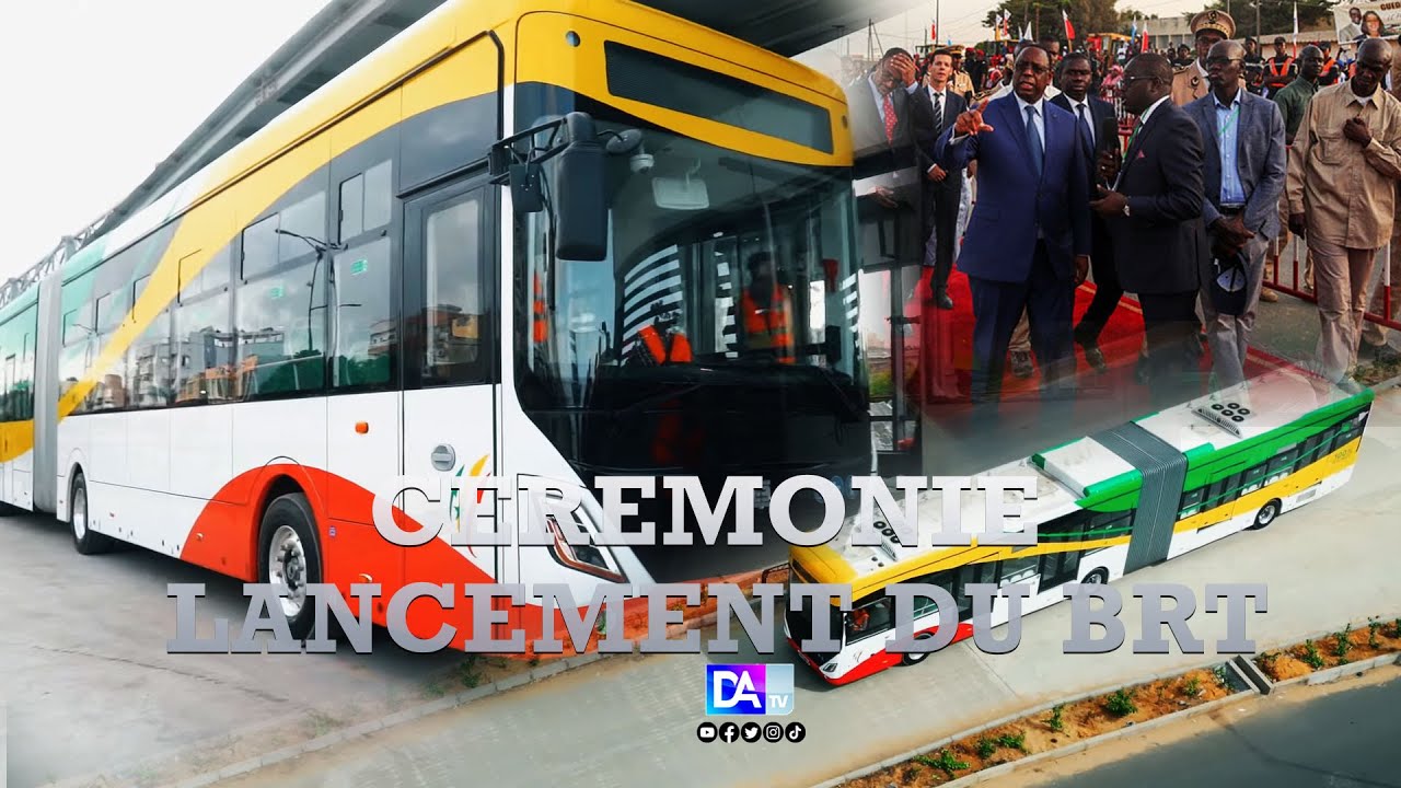 Mise en service du BRT: Un projet d’un coût d’environ 419 milliards de francs pour assurer la fluidité de la mobilité dans l’axe Guediawaye-Dakar