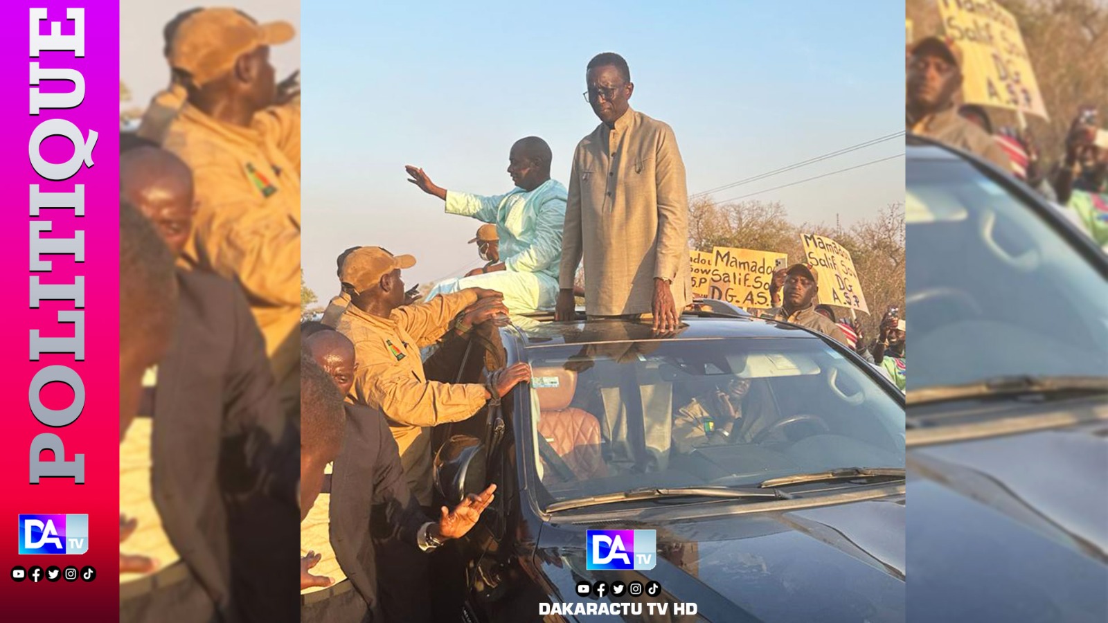 Visite économique du PM à Kolda : Le DG de l'ASP, Mamadou Salif Sow, gagne le pari de la mobilisation...