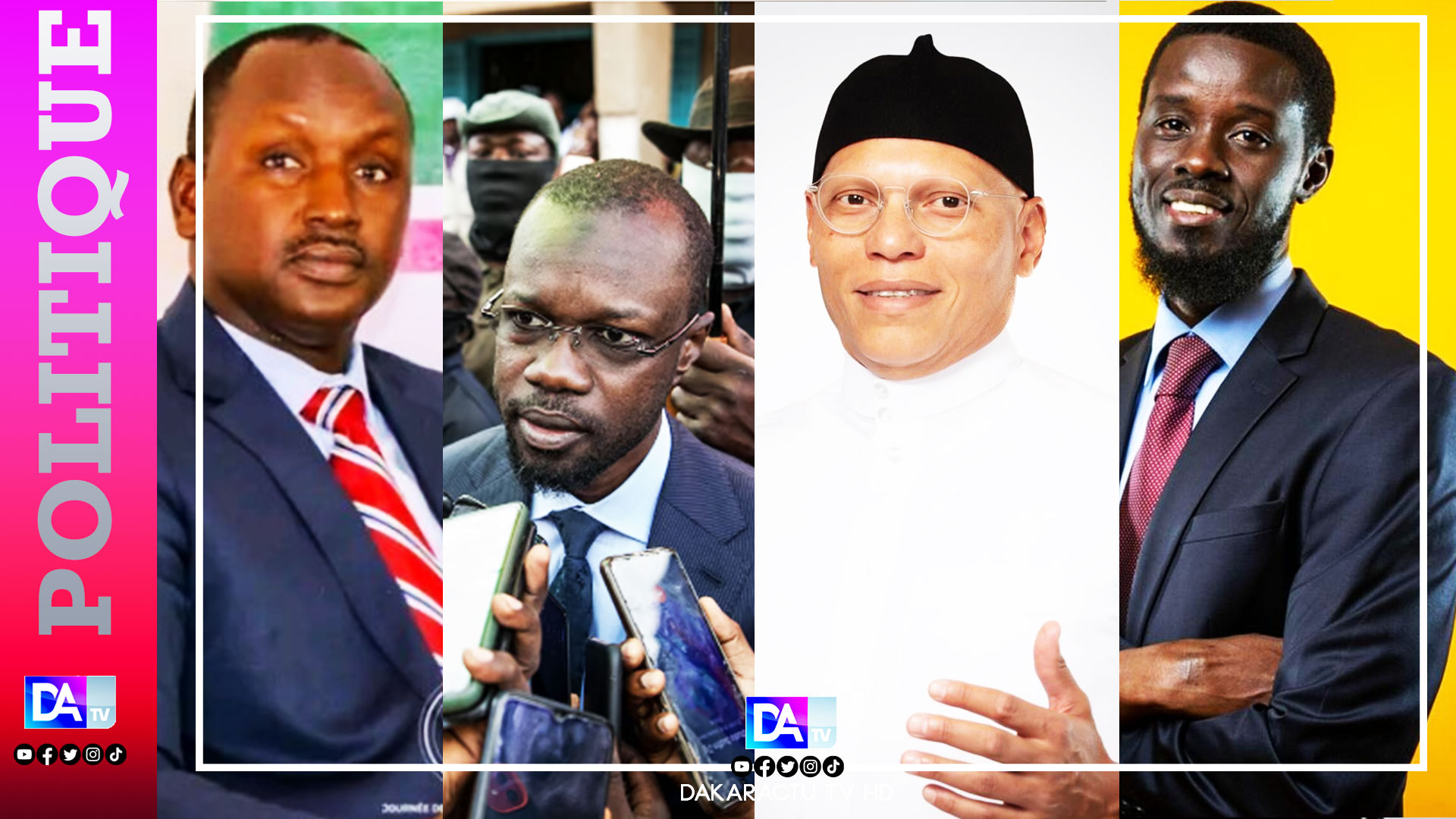 Conseil constitutionnel : Sonko et Karim out ! Bassirou Diomaye, Cheikh Tidiane Dieye et les 18 autres candidats confirmés Conseil constitutionnel : Sonko et Karim out ! Bassirou Diomaye, Cheikh Tidiane Dieye et les 18 autres candidats confirmés