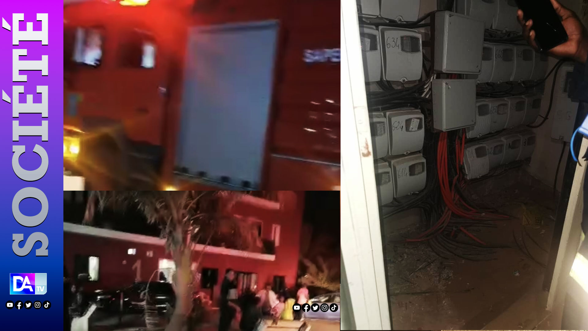 Dakar : encore un incendie à la Résidence Ataya, des résidents évacués !