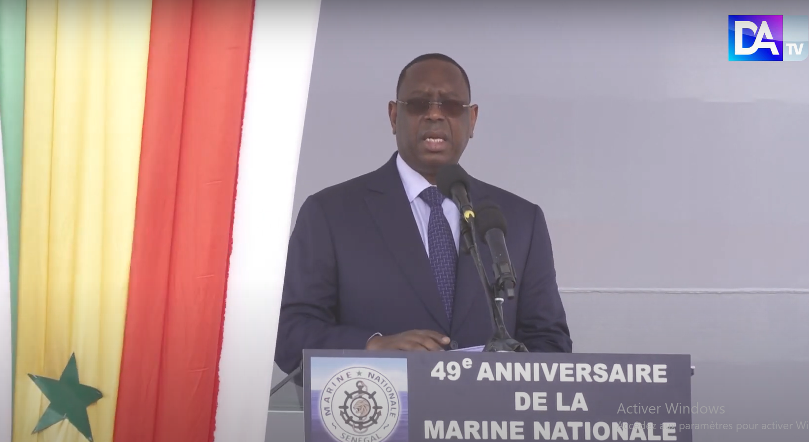 Macky Sall à la cérémonie d’inauguration du « NIANI » : « La marine nationale a besoin d’une posture d’anticipation au moment où le Sénégal débute l’exploitation du pétrole et du gaz offshore »