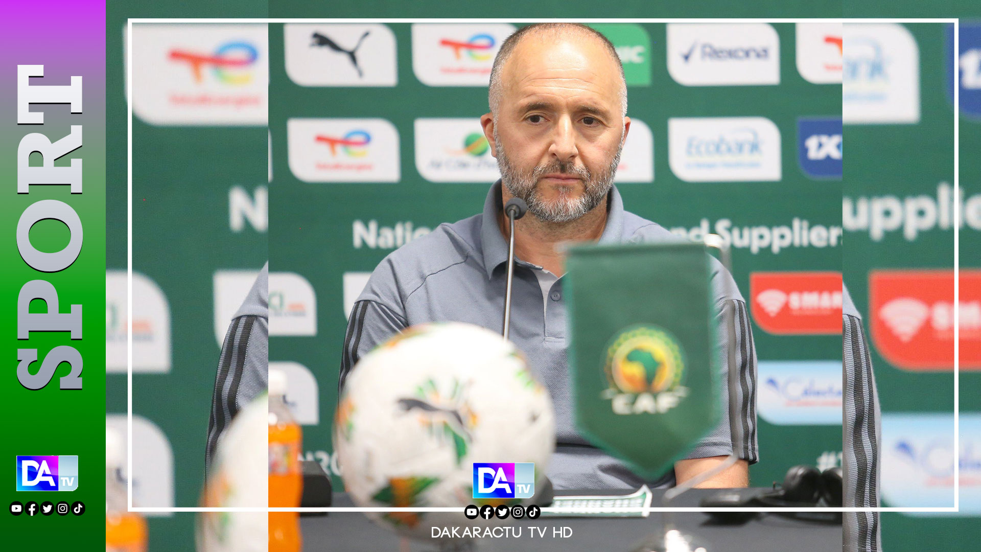 CAN 2024 : Djamel Belmadi quitte la sélection algérienne !