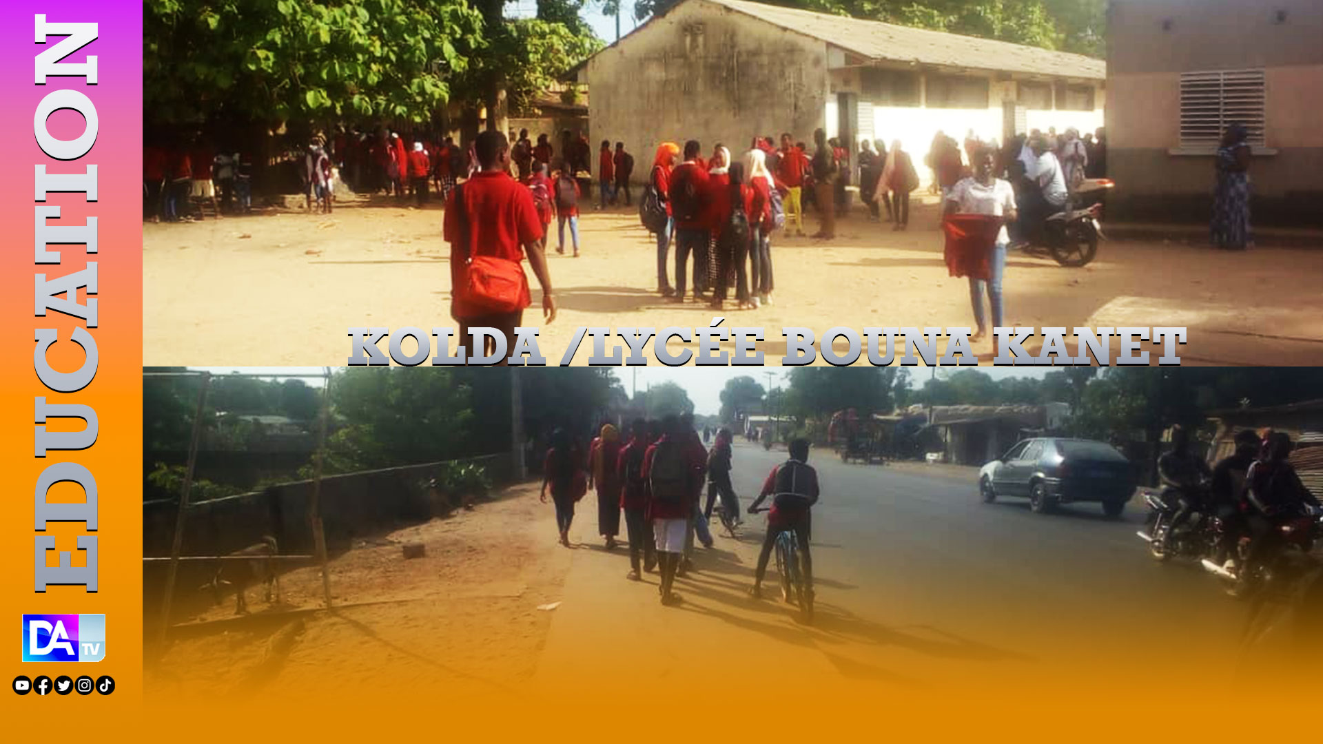 KOLDA : Les élèves en grève...