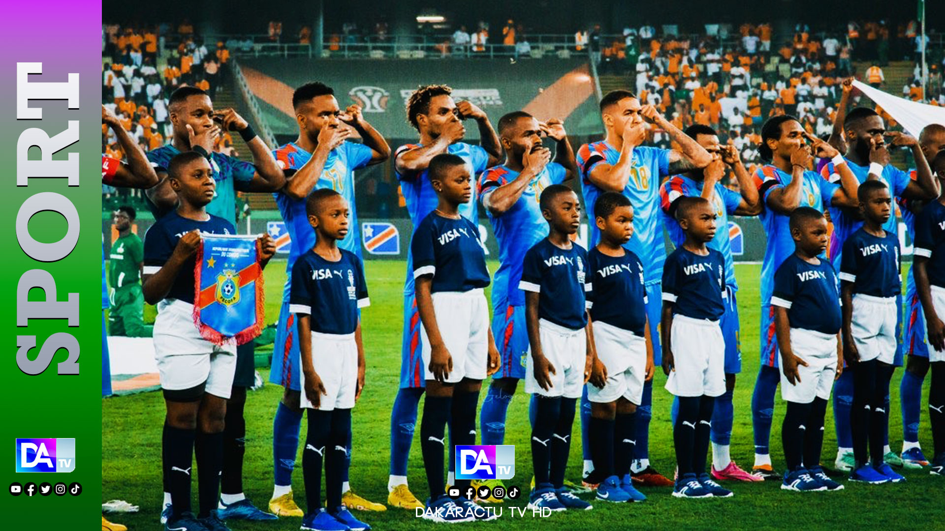 Demi-finale CAN 2024 : La sélection de la RDC dénonce la tuerie de masse à l’Est du Congo…