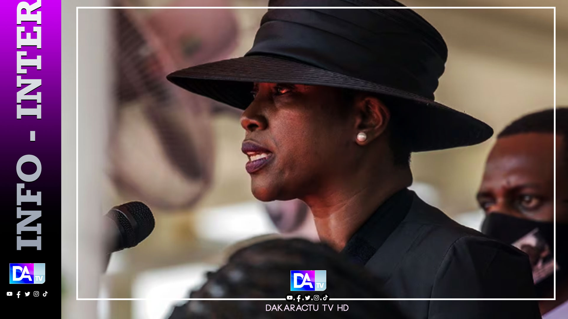 Haïti: la veuve du président Moïse inculpée de complicité dans son assassinat